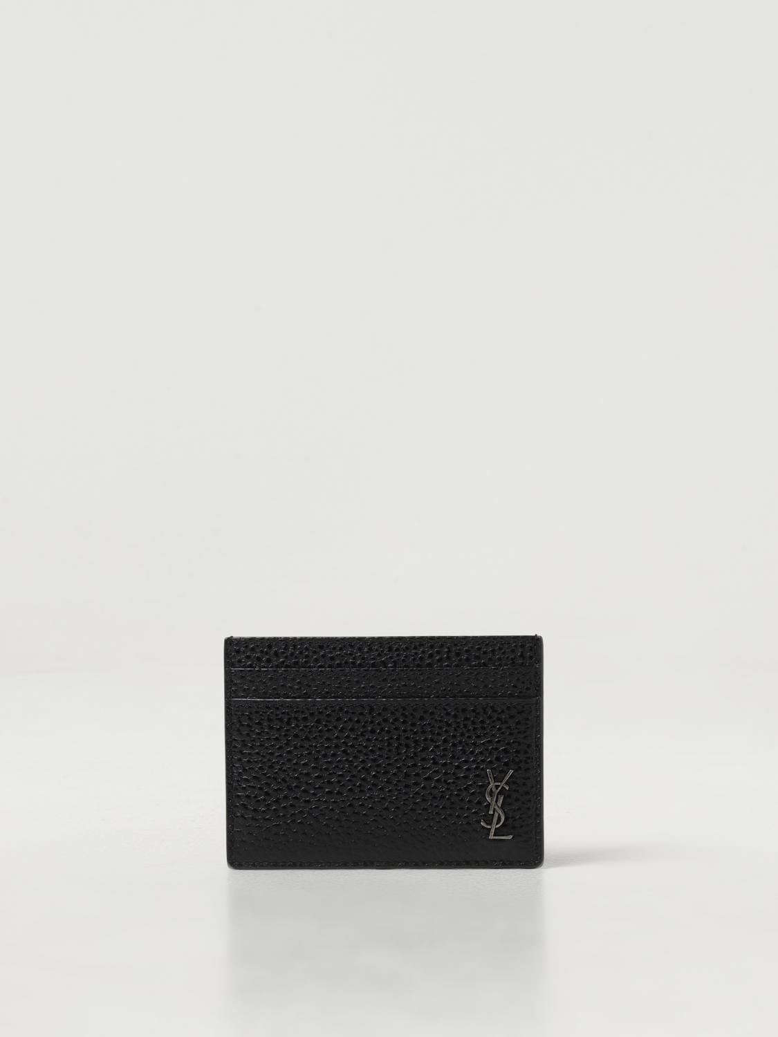 SAINT LAURENT PORTEFEUILLE: Portefeuille homme Saint Laurent, Noir - Img 1