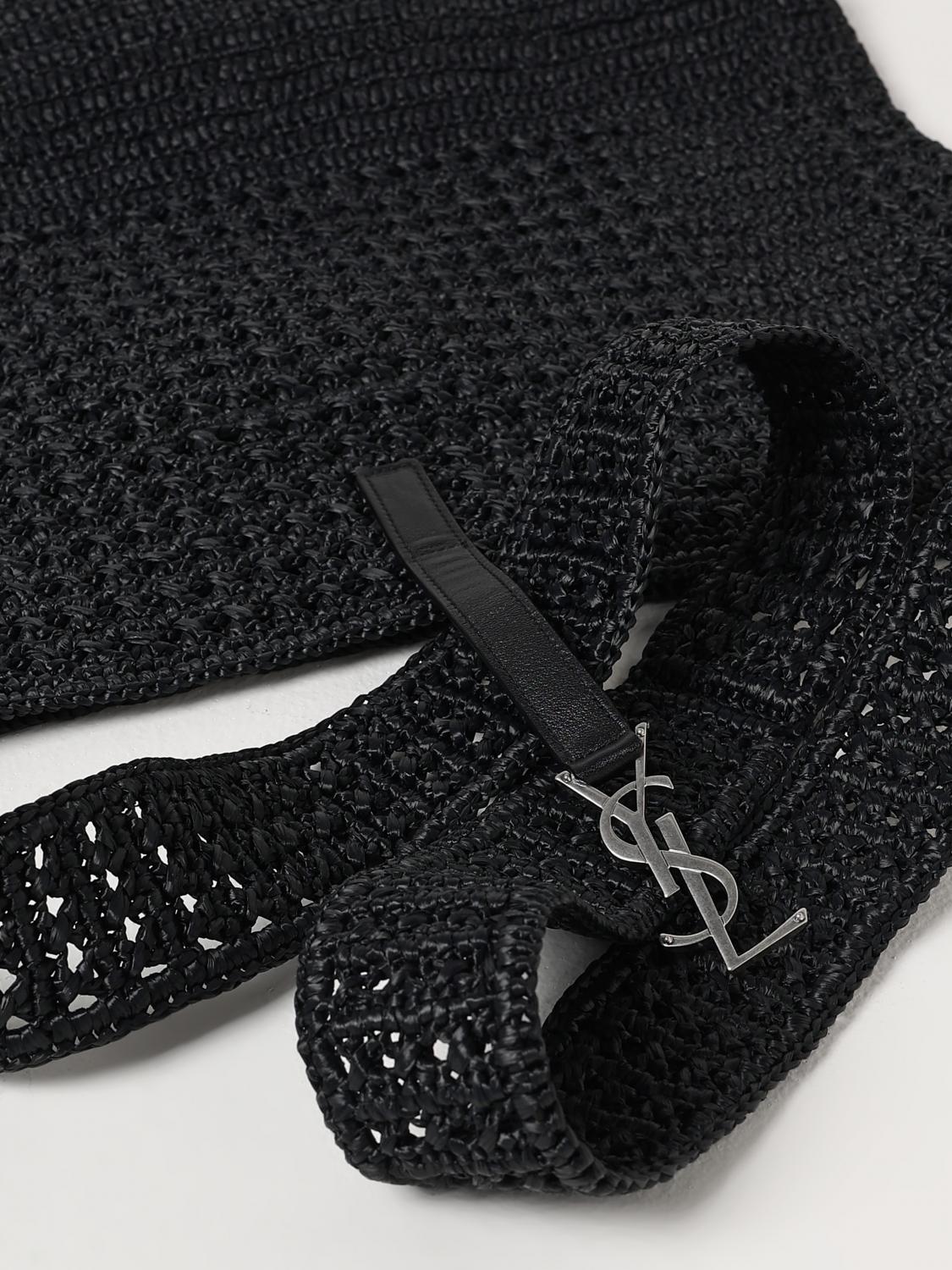 SAINT LAURENT SACOCHE: Sac homme Saint Laurent, Noir - Img 4