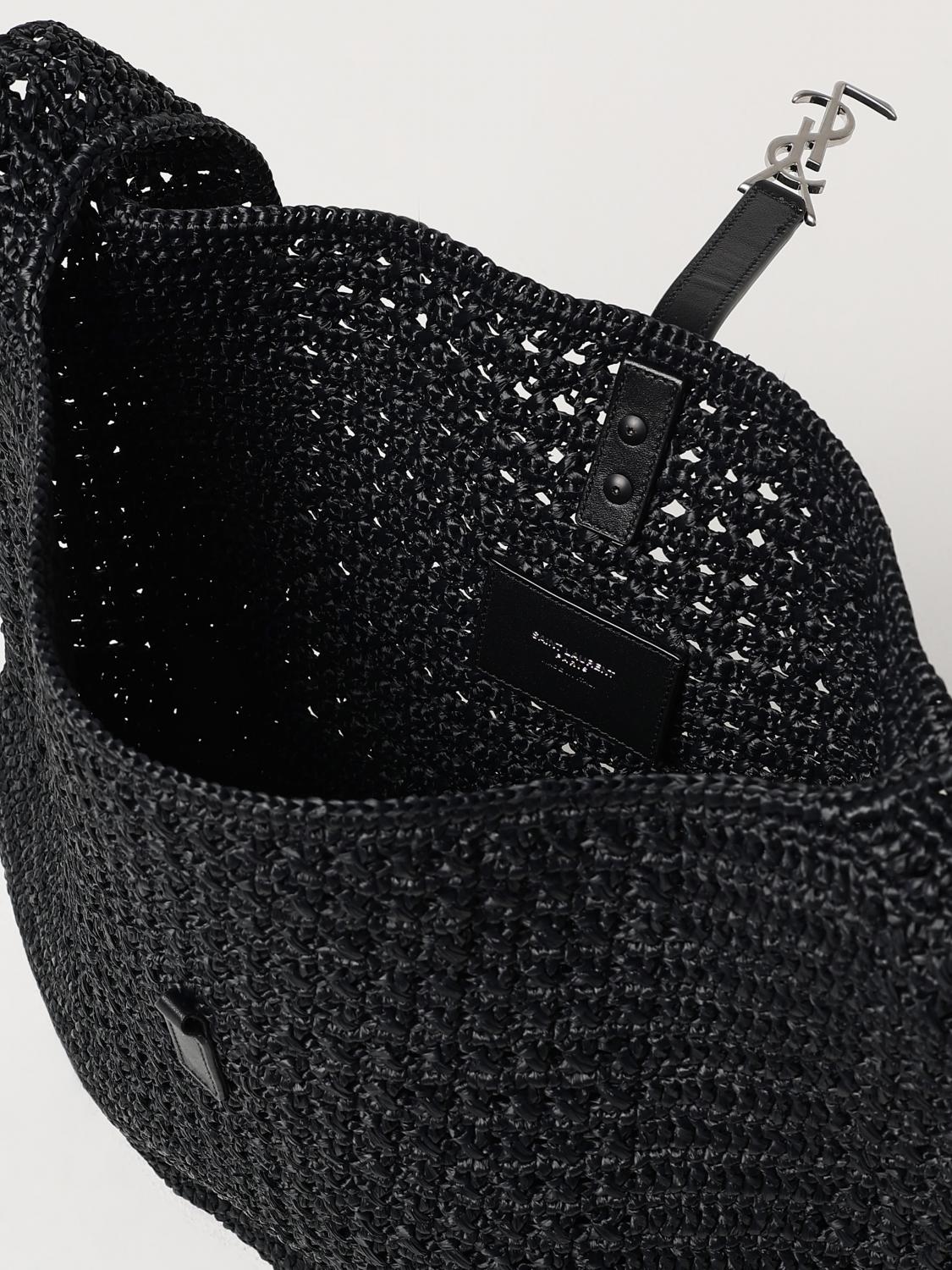 SAINT LAURENT SACOCHE: Sac homme Saint Laurent, Noir - Img 5