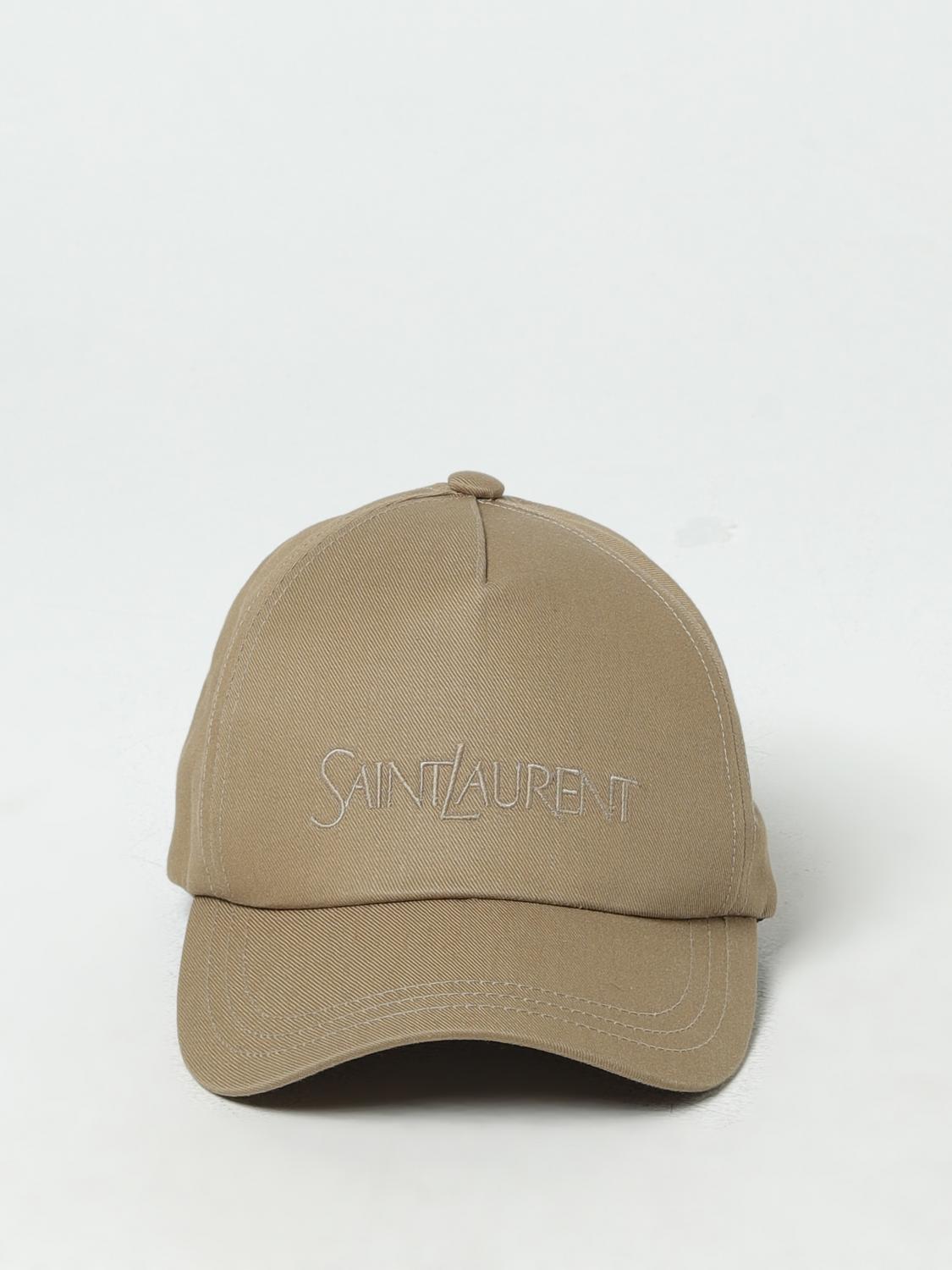 SAINT LAURENT 帽子: 帽子 メンズ Saint Laurent, ベージュ - Img 3