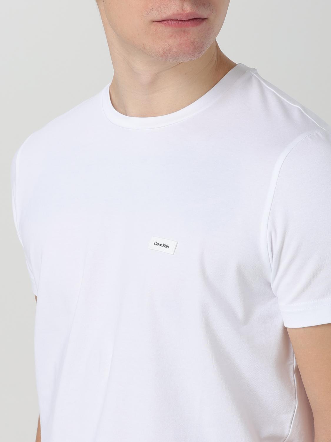 CALVIN KLEIN CAMISETA: Camiseta hombre Calvin Klein, Blanco - Img 3