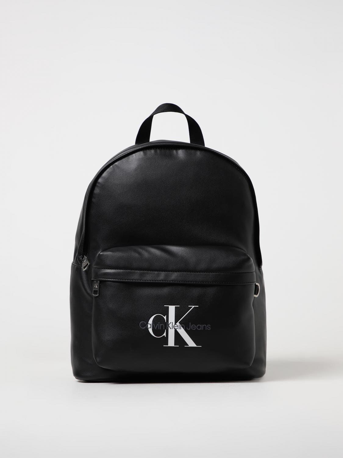 calvin klein black backpack leather Amazon.com | Men's Backpack, Plaque, One Size Calvin Klein has been known for its simple Calvin Klein Backpacks Compare