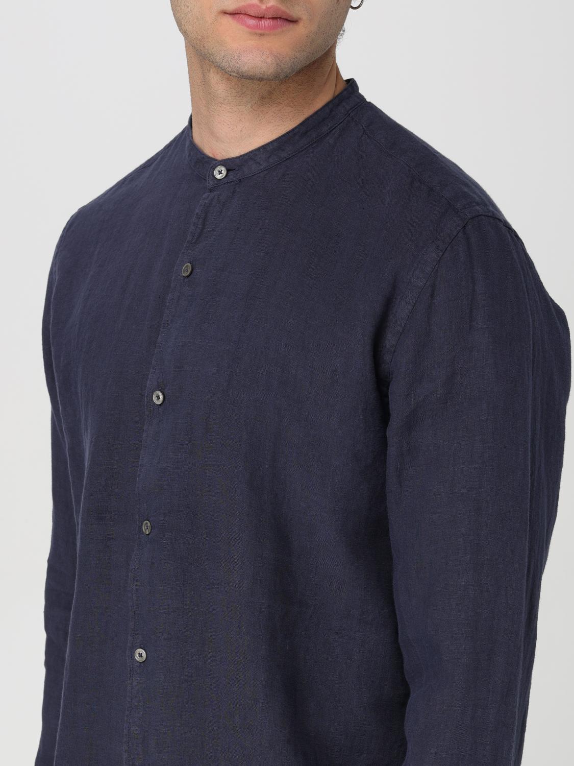 BROOKSFIELD CAMICIA: Camicia Brooksfield in lino , Blue - Img 3