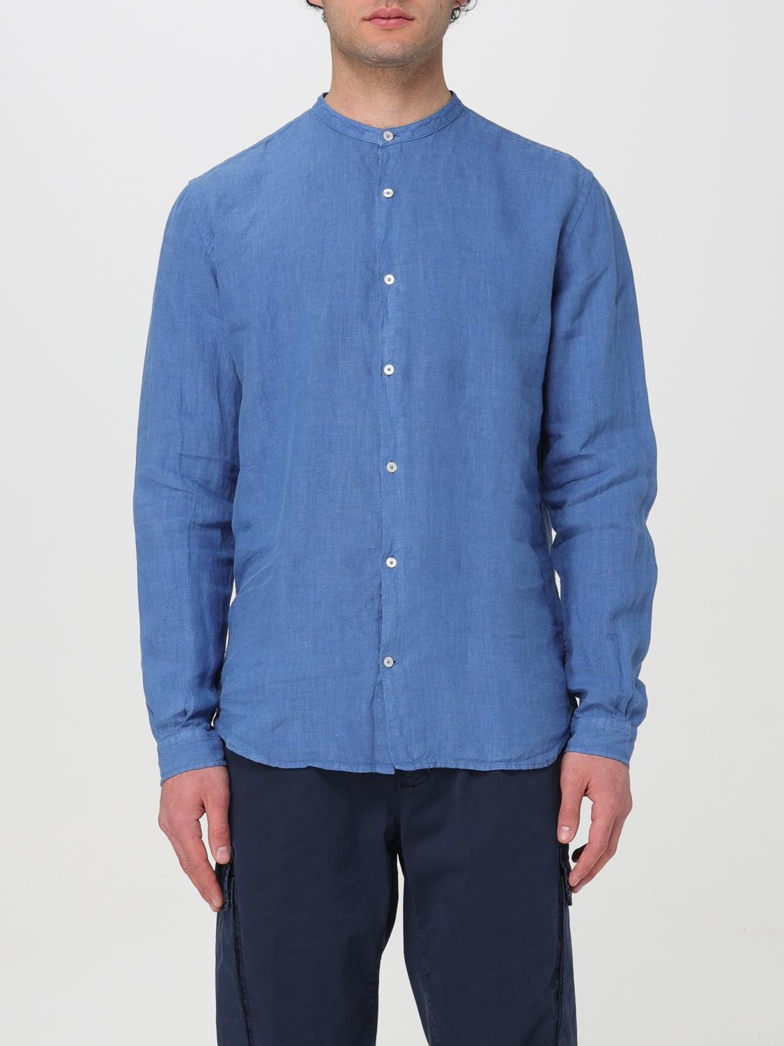 BROOKSFIELD CAMICIA: Camicia Brooksfield in lino , Azzurro - Img 1