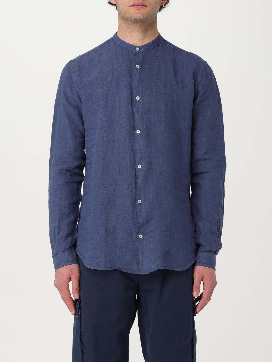 BROOKSFIELD CAMICIA: Camicia Brooksfield in lino , Denim - Img 1
