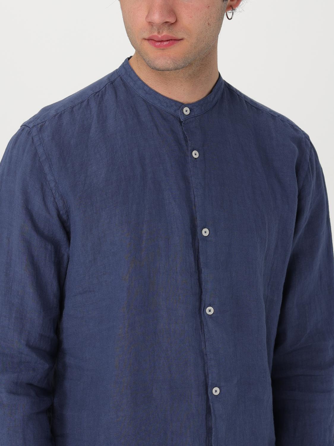 BROOKSFIELD CAMICIA: Camicia Brooksfield in lino , Denim - Img 3