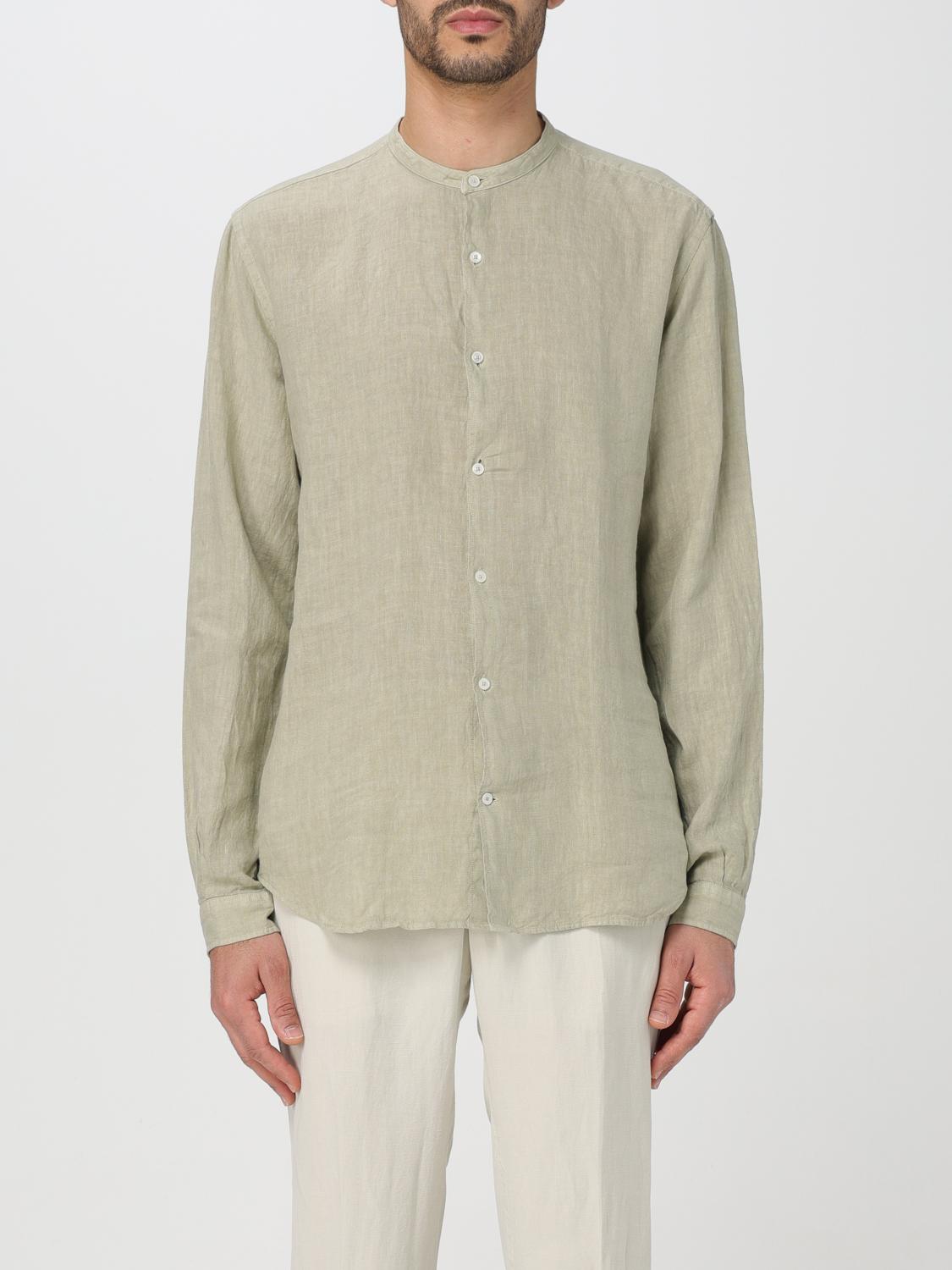 BROOKSFIELD CAMICIA: Camicia Brooksfield in lino , Salvia - Img 1