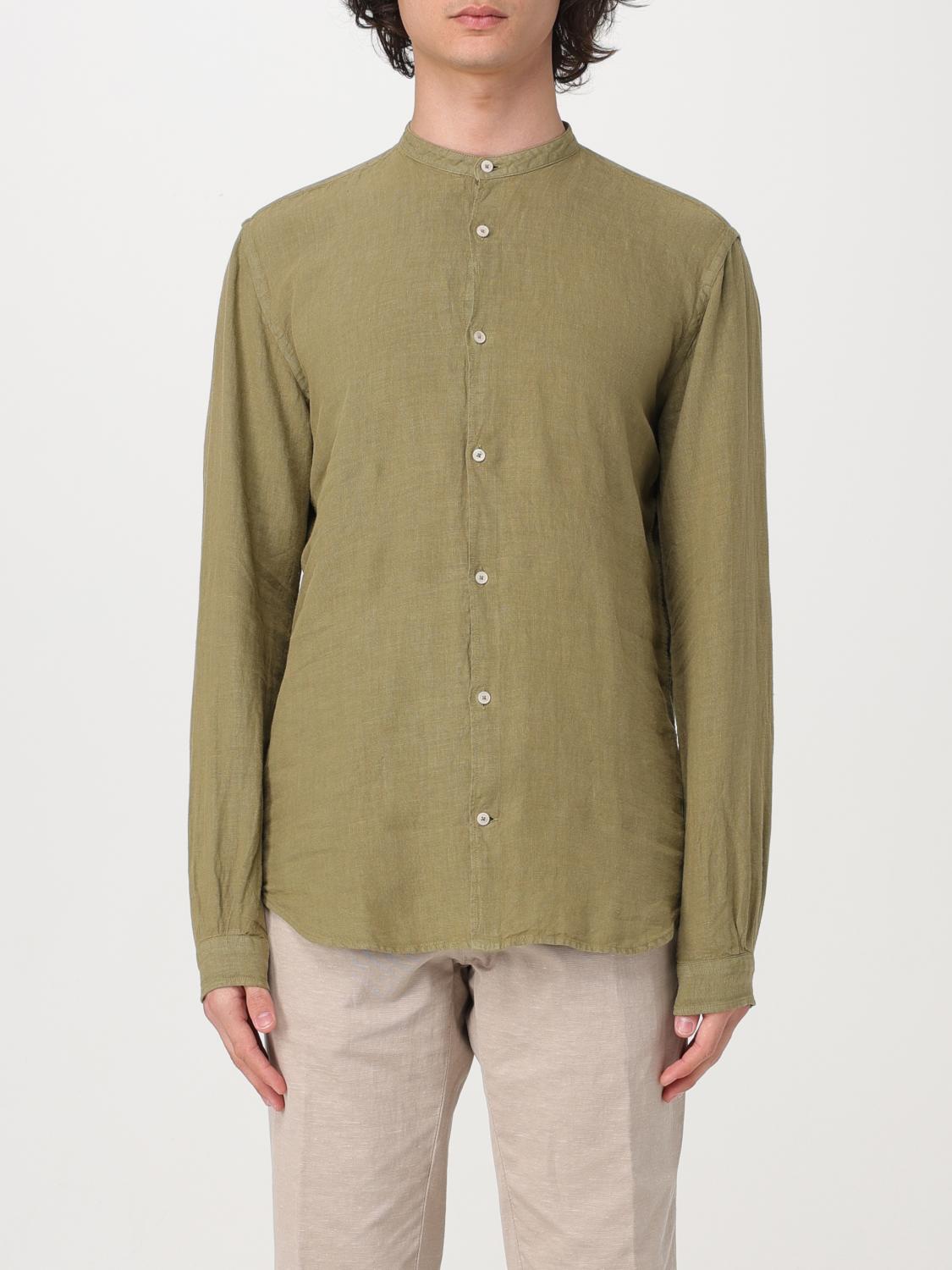 BROOKSFIELD CAMICIA: Camicia Brooksfield in lino , Militare - Img 1