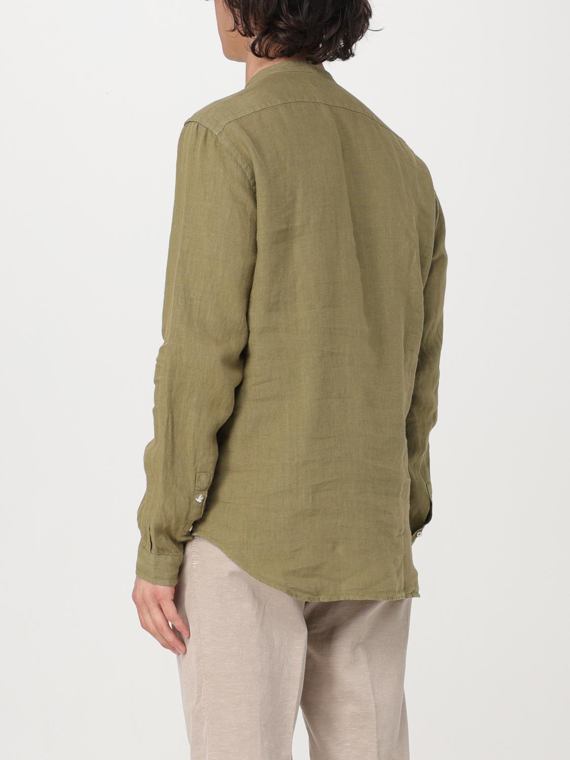BROOKSFIELD CAMICIA: Camicia Brooksfield in lino , Militare - Img 2