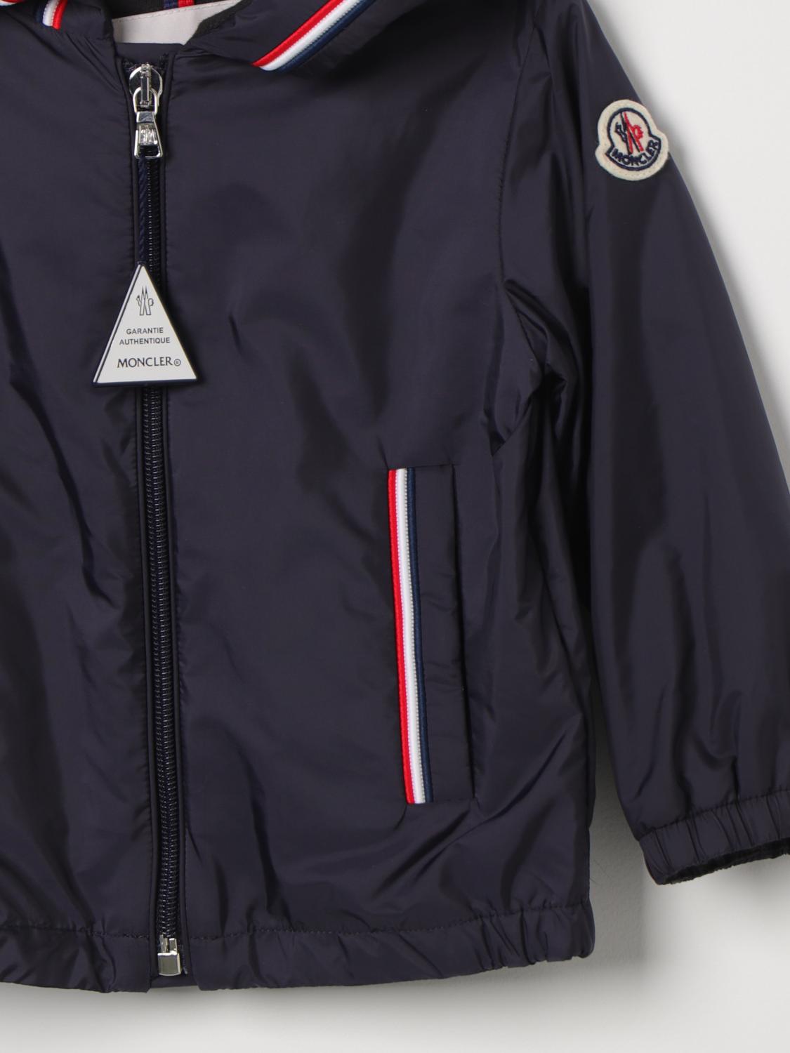 MONCLER JACKET: Jacket kids Moncler, Blue - Img 3