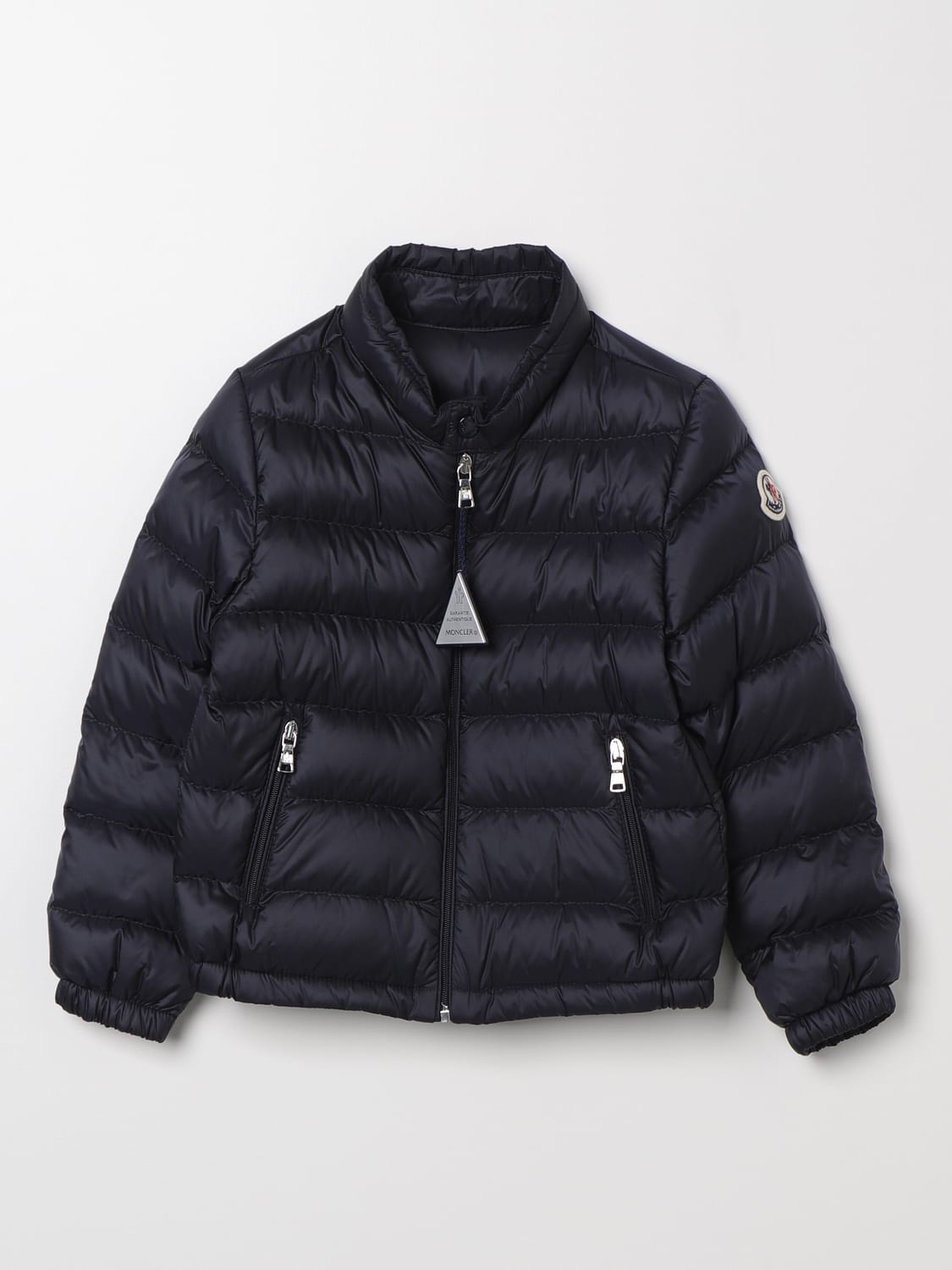 MONCLER JACKE: Jacke kinder Moncler, Blau - Img 1