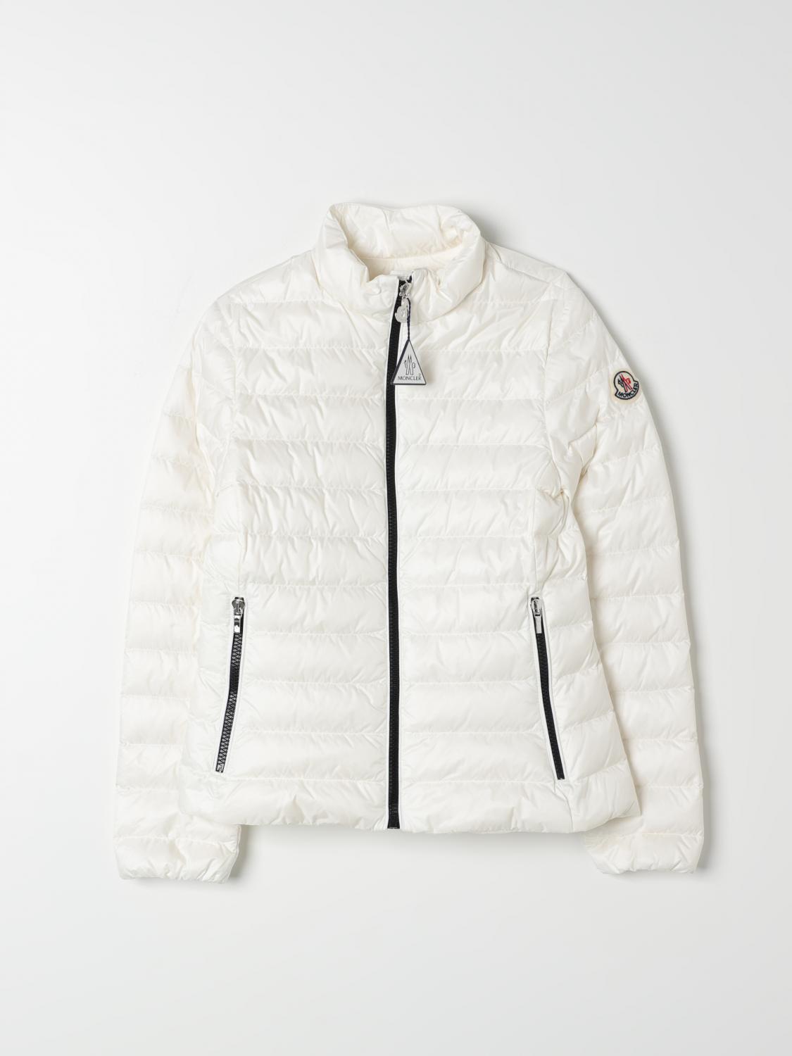 MONCLER：ジャケット ボーイ - ホワイト | GIGLIO.COMオンラインの