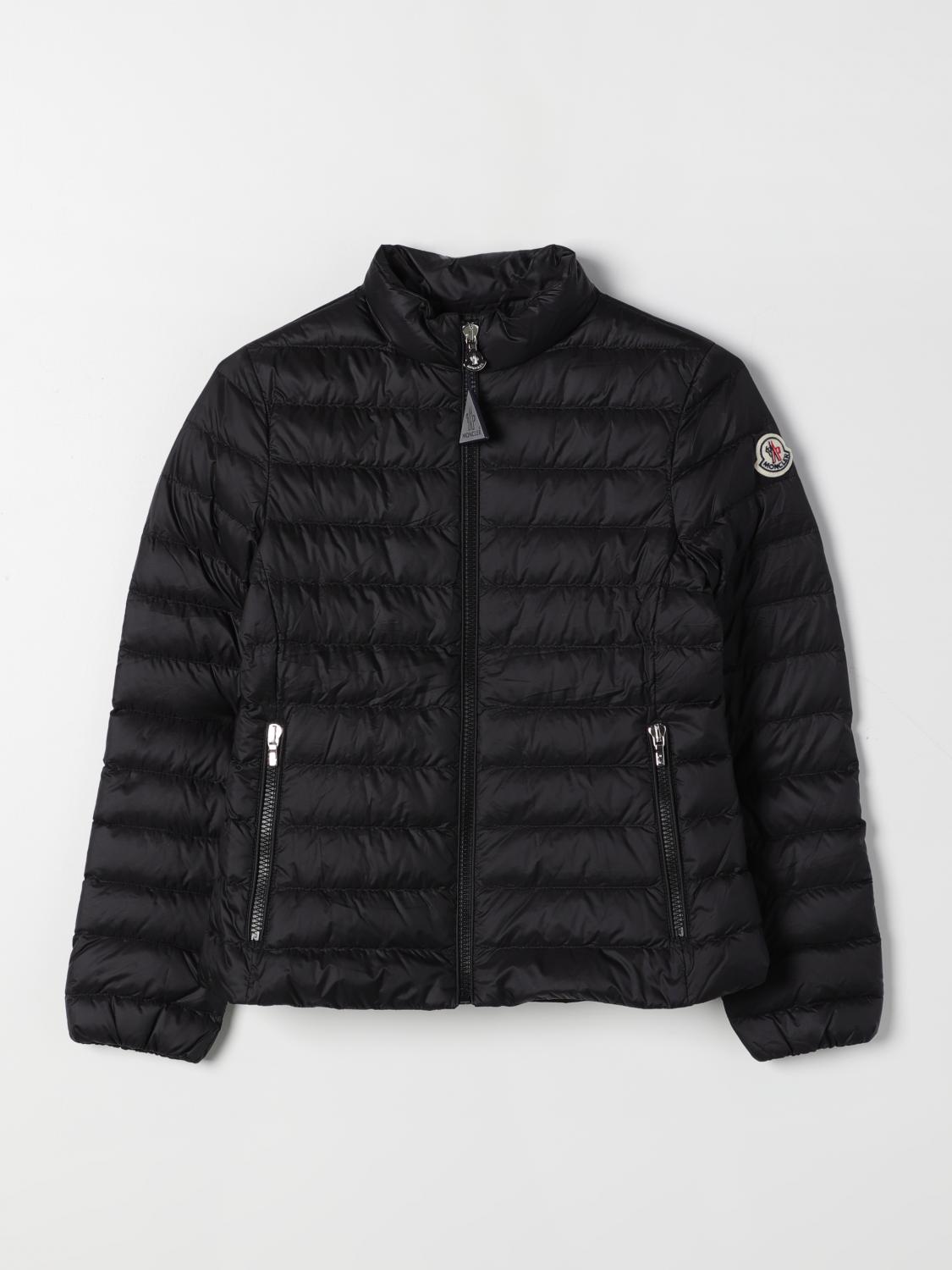 MONCLER JACKET: Jacket kids Moncler, Black - Img 1
