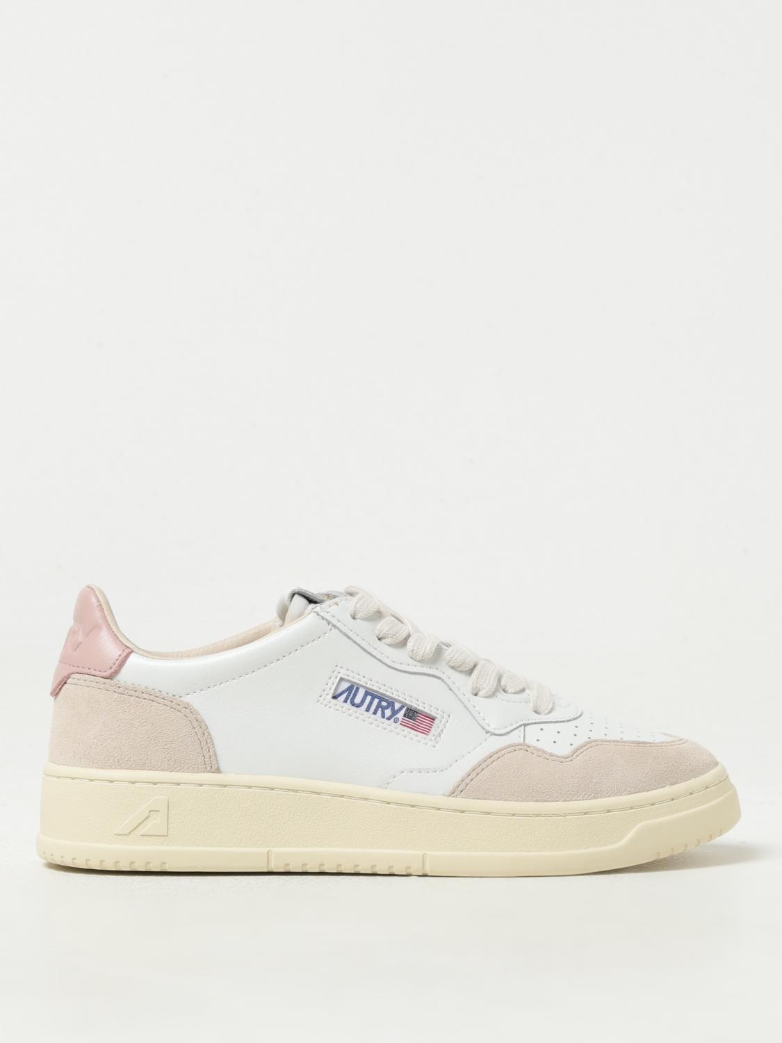 AUTRY SNEAKERS: Sneakers Medalist Autry in pelle, Bianco - Img 1