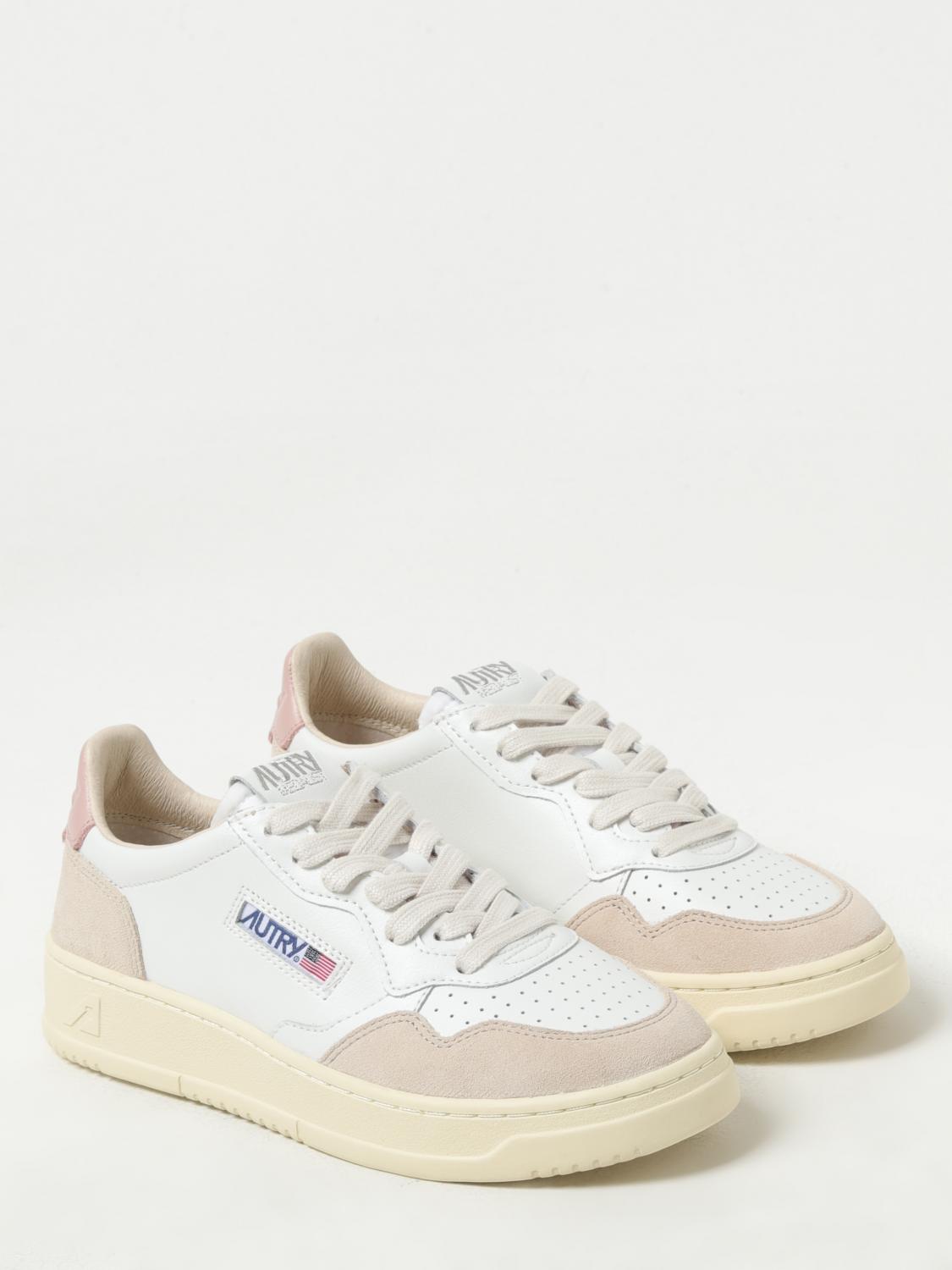 AUTRY SNEAKERS: Sneakers Medalist Autry in pelle, Bianco - Img 2