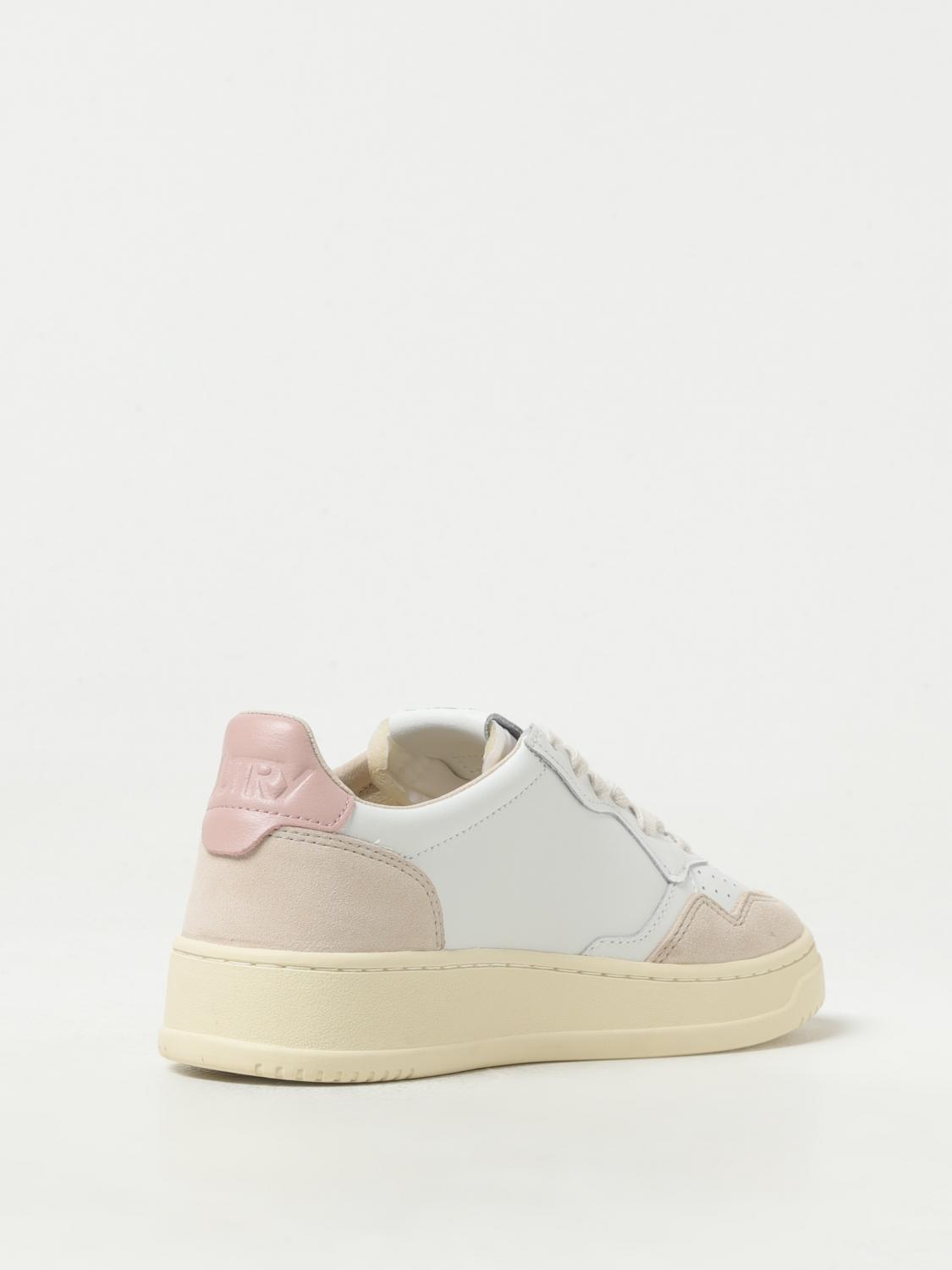 AUTRY SNEAKERS: Sneakers Medalist Autry in pelle, Bianco - Img 3