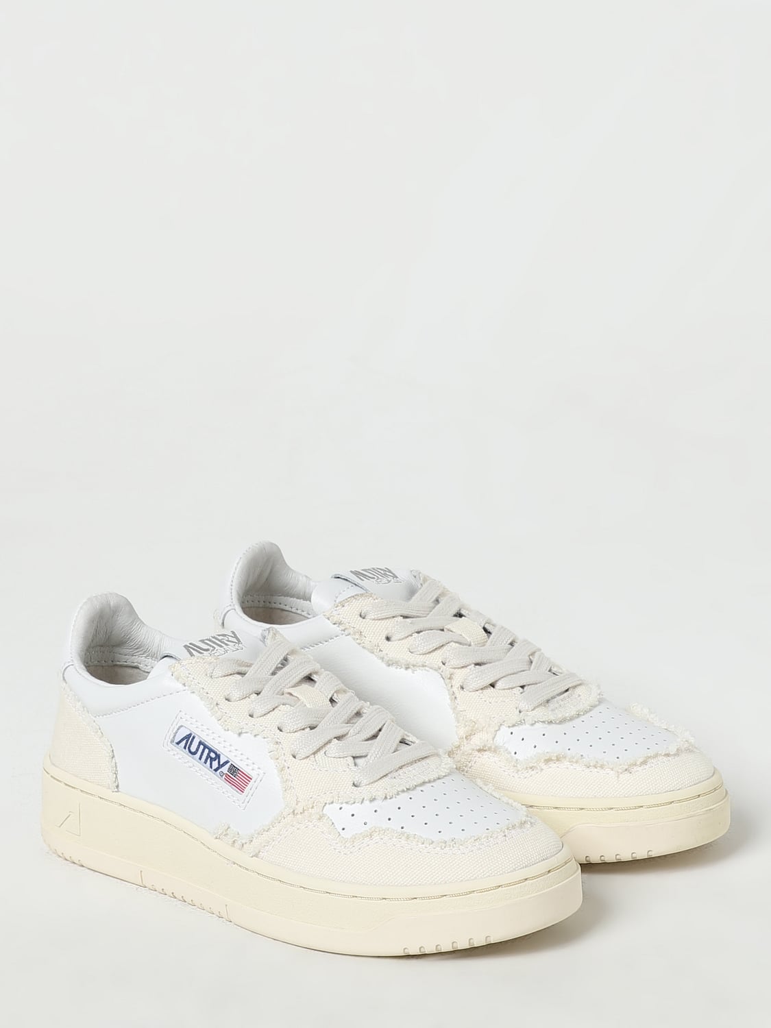 Autry Sneakers woman - Yellow Cream | AULWCB01 | GIGLIO.COM