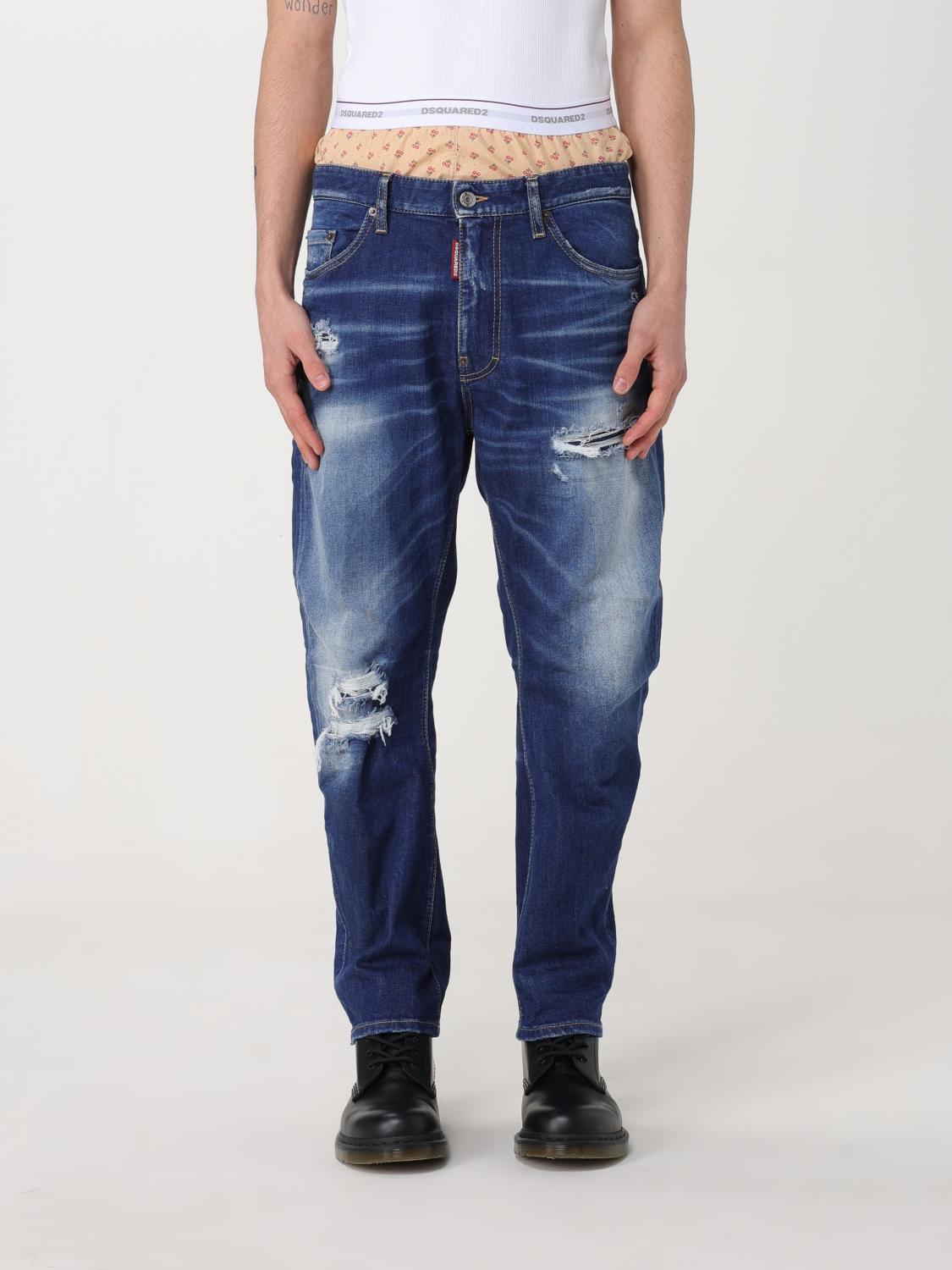 DSQUARED2 JEANS: Jeans men Dsquared2, Denim - Img 1