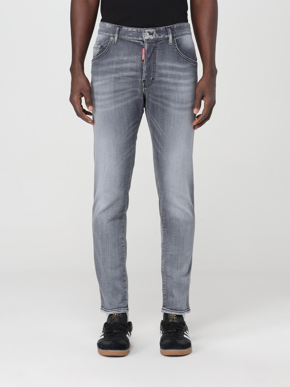 DSQUARED2 JEANS: Jeans men Dsquared2, Grey - Img 1