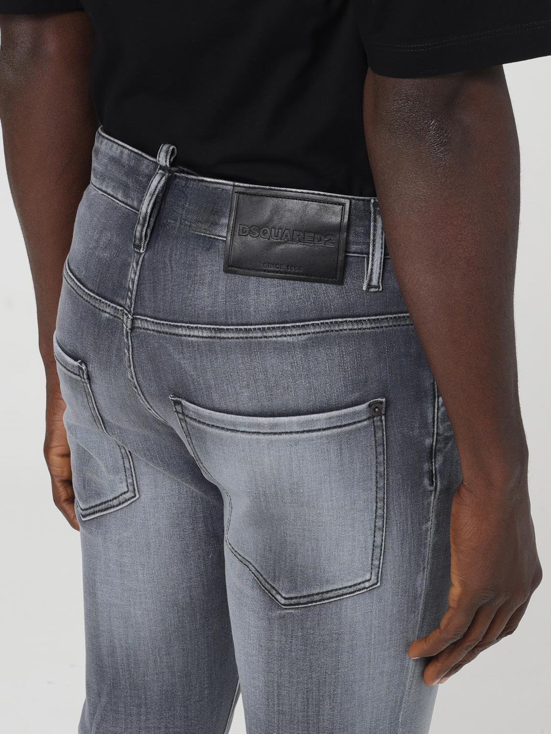 DSQUARED2 JEANS: Jeans men Dsquared2, Grey - Img 4