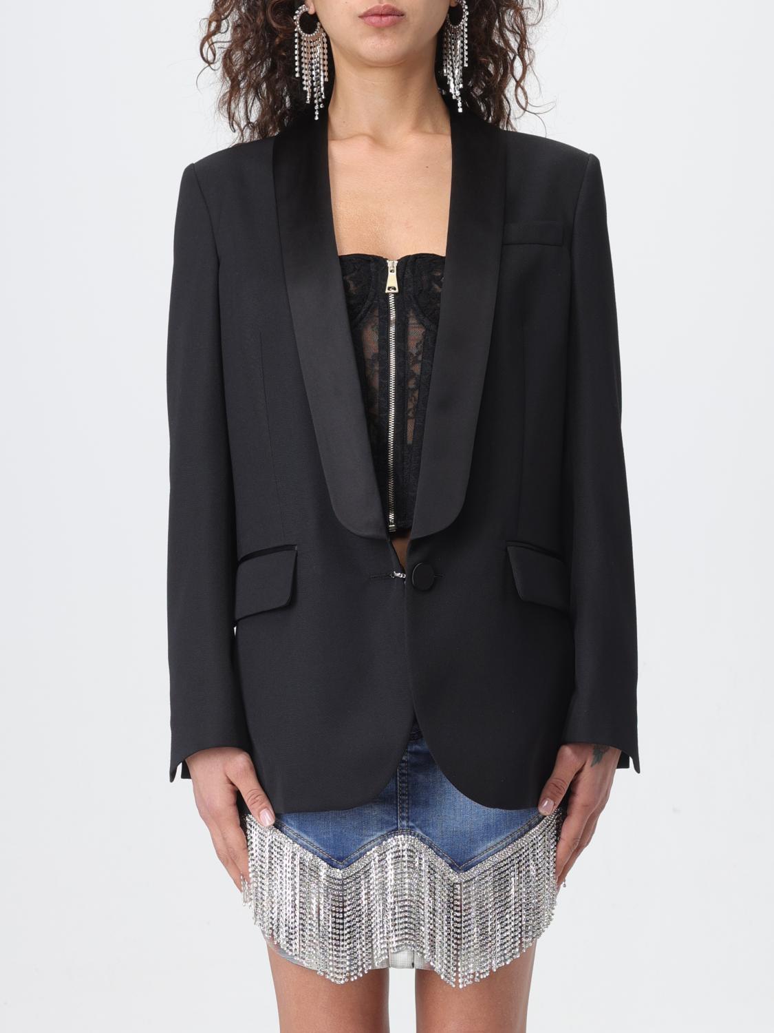 DSQUARED2 재킷: 블레이저 여성 Dsquared2, 블랙 - Img 1
