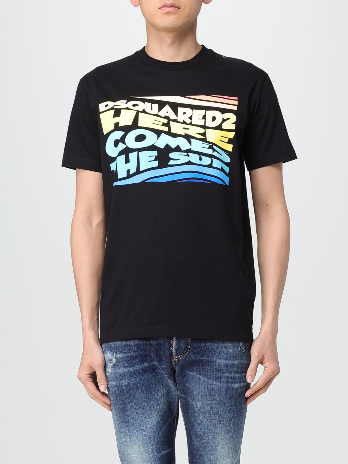 DSQUARED2 T-SHIRT: T-shirt men Dsquared2, Black - Img 1