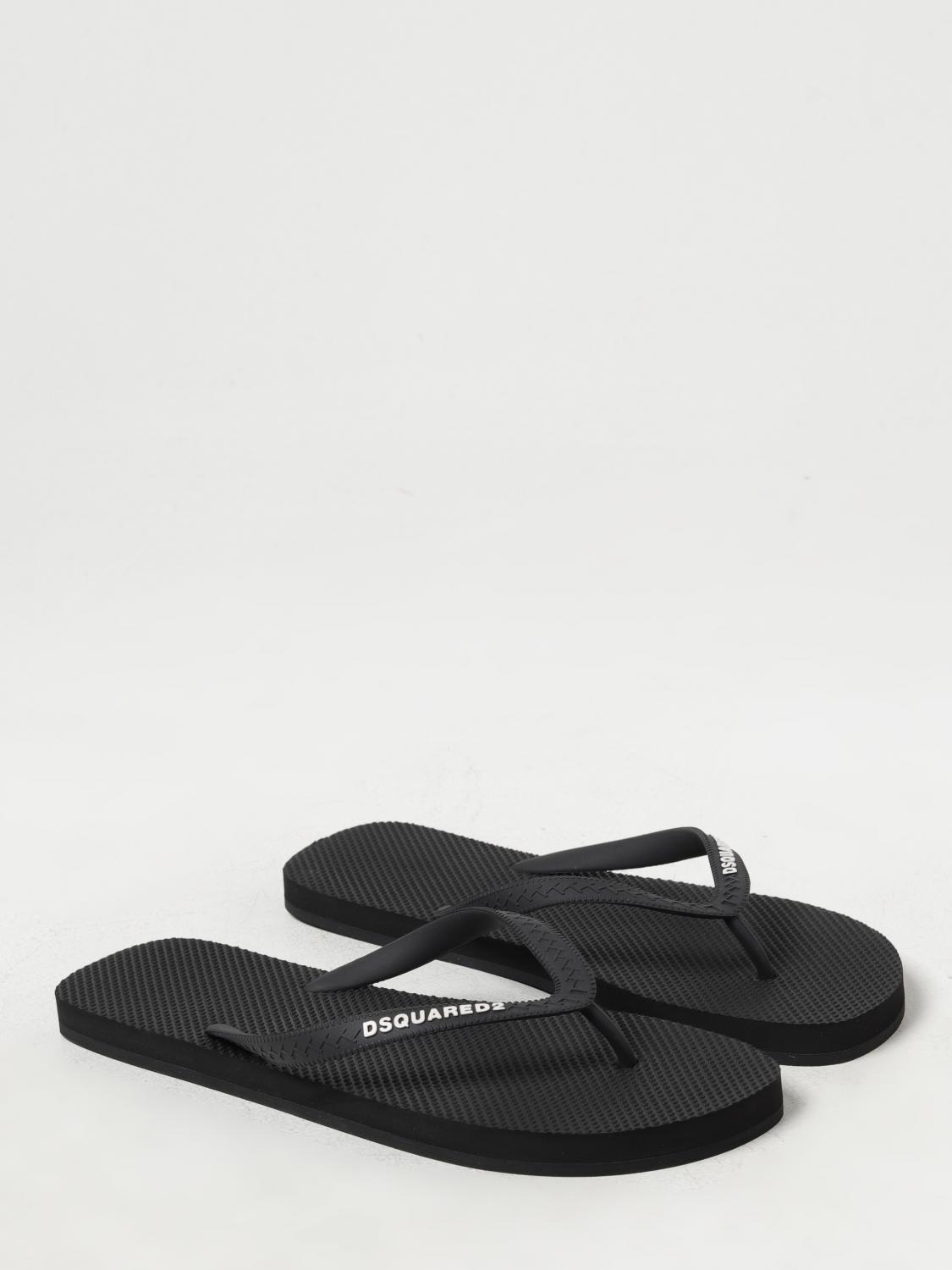 DSQUARED2 SANDALS: Shoes men Dsquared2, Black - Img 2