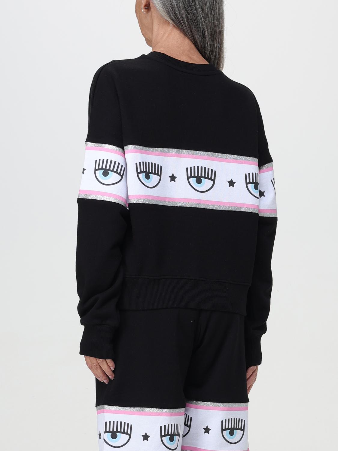 CHIARA FERRAGNI SWEATSHIRT: Sweatshirt woman Chiara Ferragni, Black - Img 3