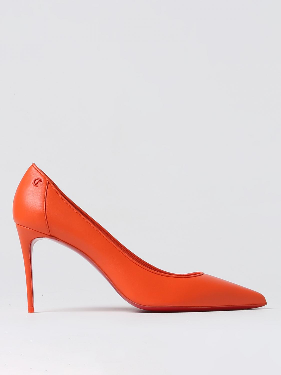 CHRISTIAN LOUBOUTIN Chaussures femme Mandarine Chaussures A Talons Christian Louboutin 1240544 en ligne sur GIGLIO.COM