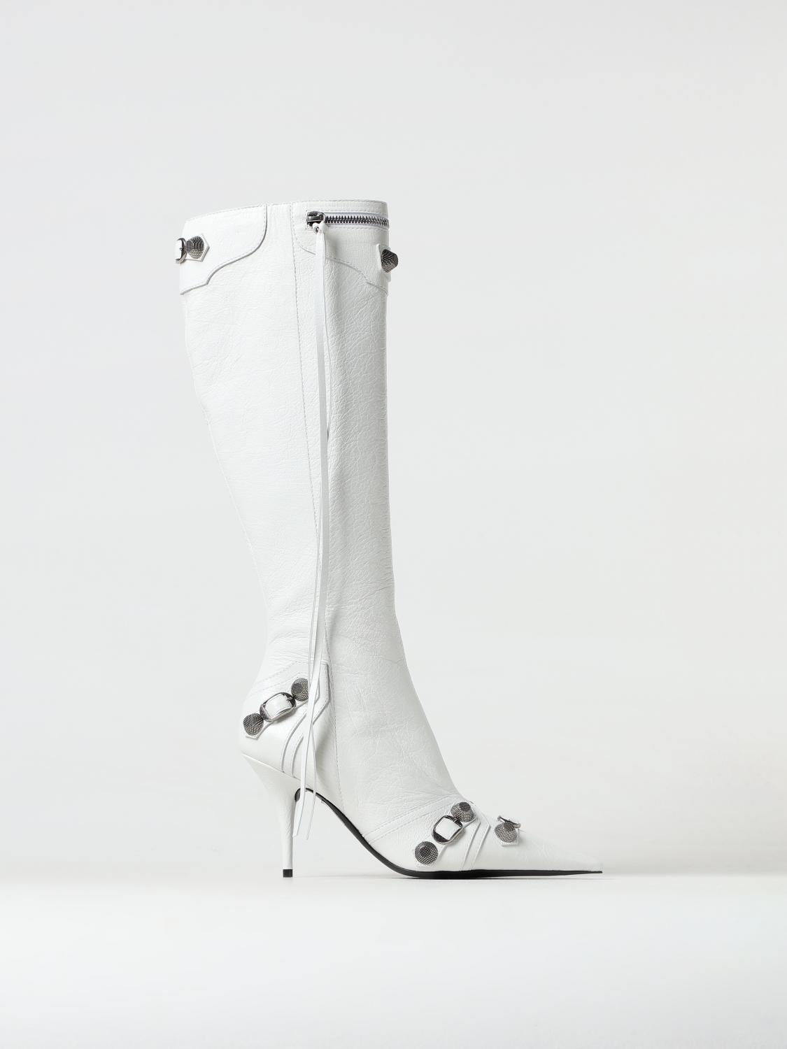 BALENCIAGA BOTTES: Chaussures femme Balenciaga, Blanc - Img 1