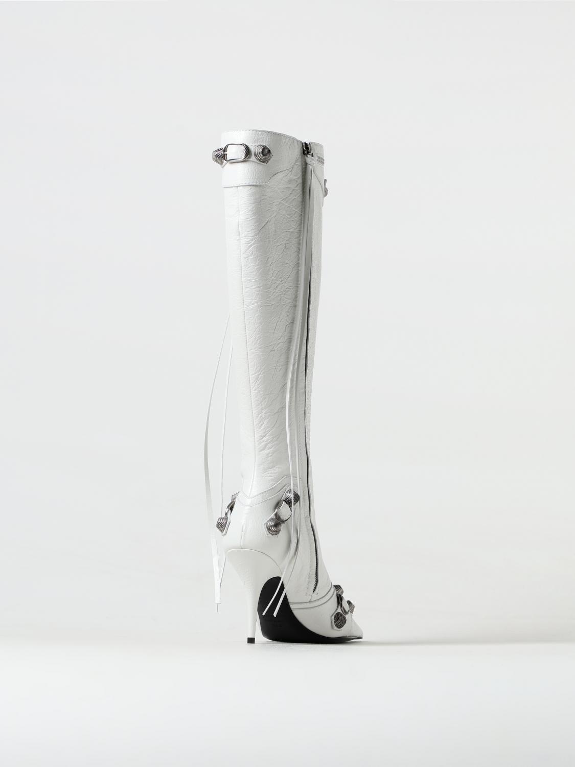 BALENCIAGA BOTTES: Chaussures femme Balenciaga, Blanc - Img 3