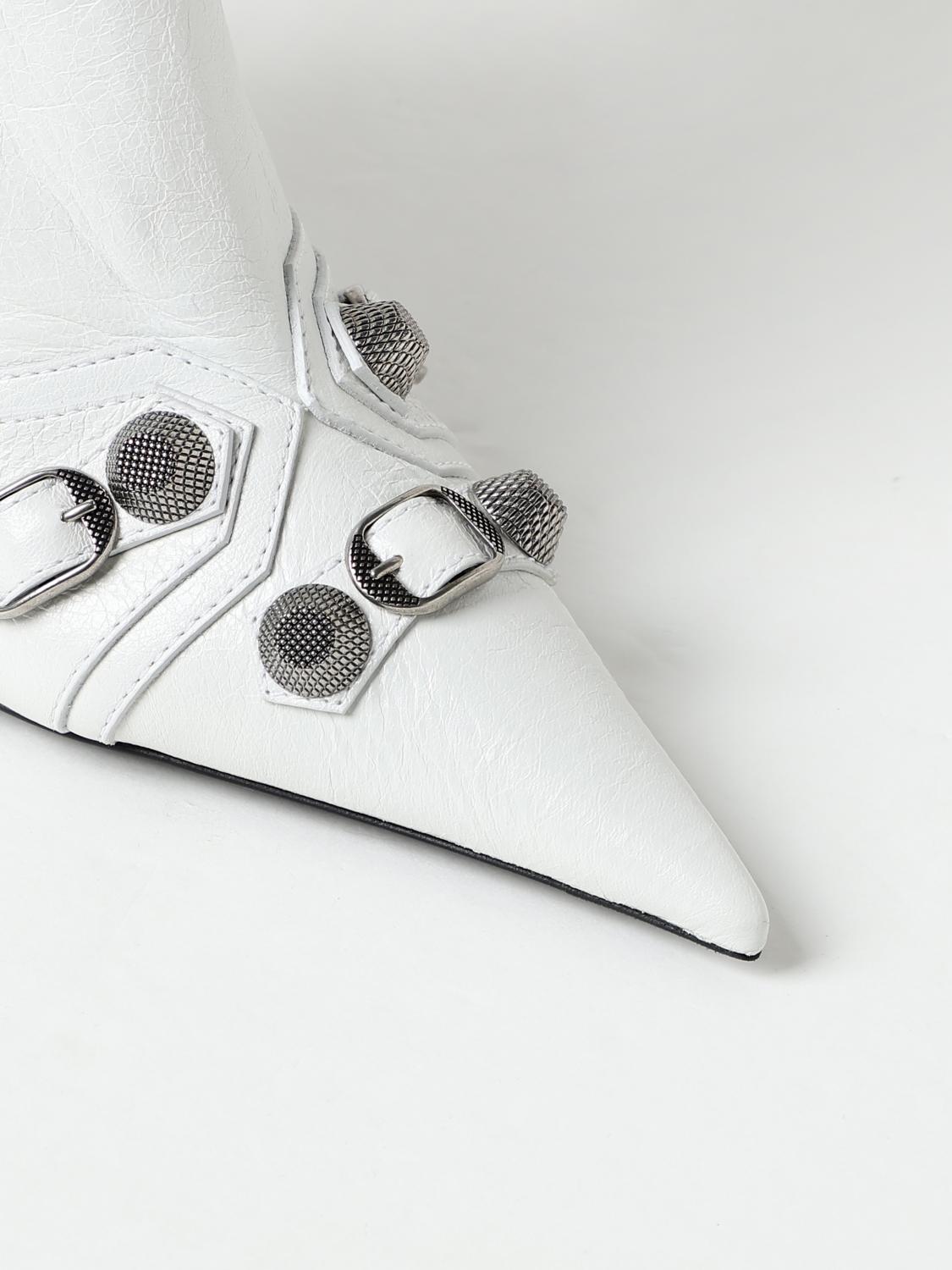 BALENCIAGA BOTTES: Chaussures femme Balenciaga, Blanc - Img 4