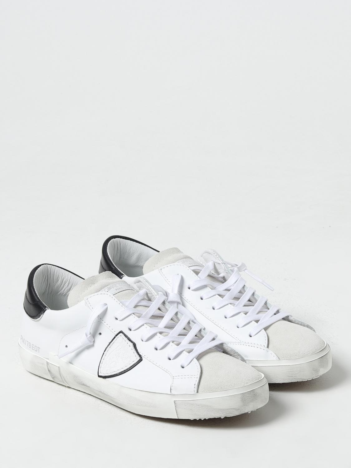PHILIPPE MODEL SNEAKERS: Sneakers men Philippe Model, White - Img 2