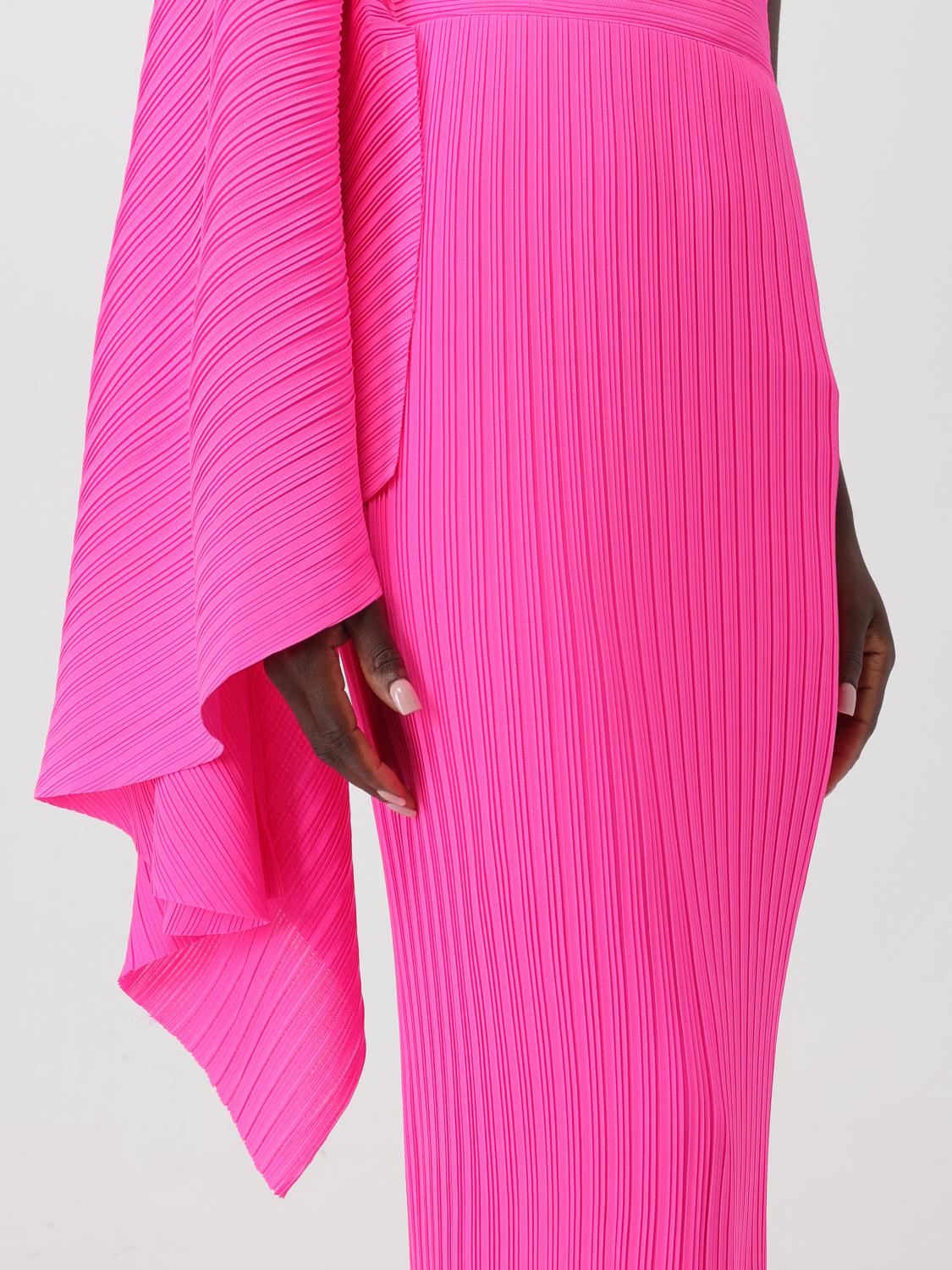 ワンピース SOLACE LONDON Woman Dress Fuchsia OS30033 HOT PINK SOLACE LONDON Woman Dress Fuchsia OS30033 HOT PINK