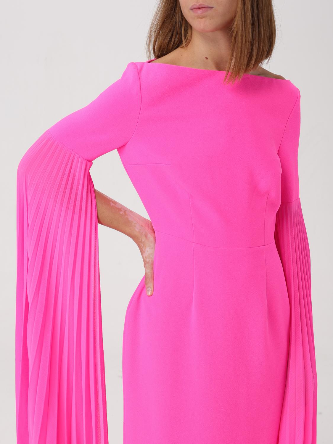 SOLACE LONDON 드레스: 드레스 여성 Solace London, 후쿠시아 - Img 4