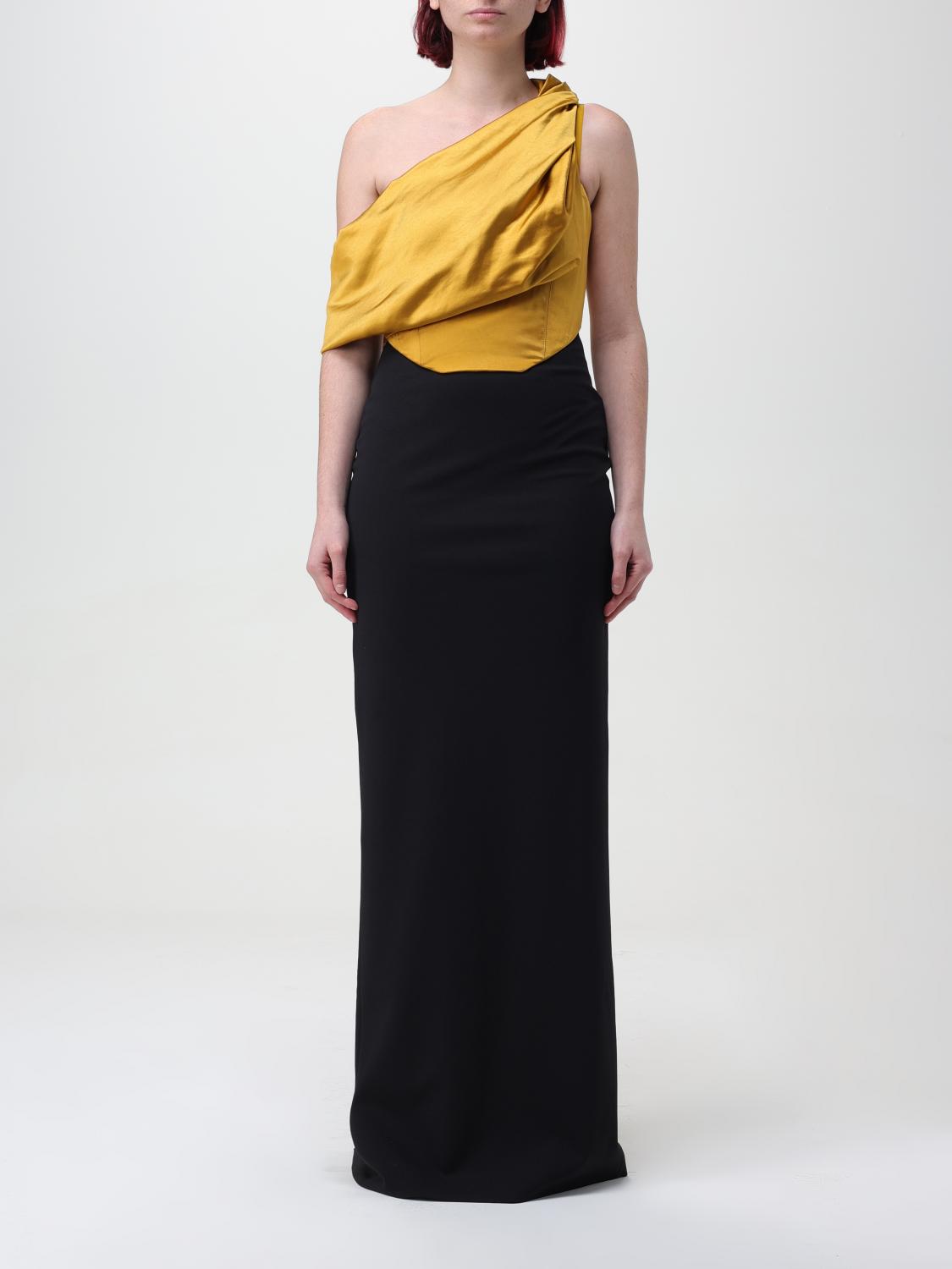 SOLACE LONDON VESTIDO: Vestido mujer Solace London, Oro - Img 1