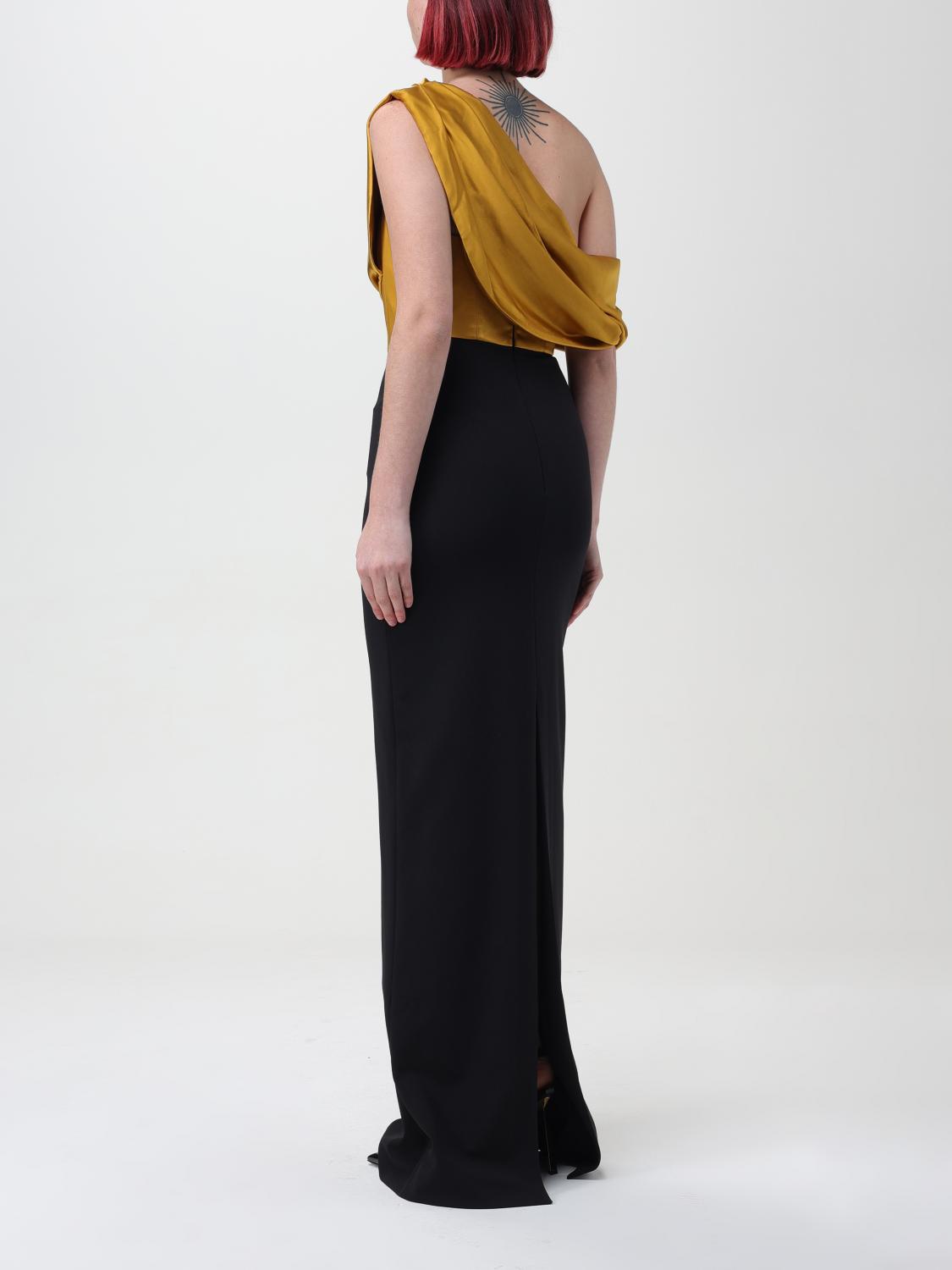 SOLACE LONDON VESTIDO: Vestido mujer Solace London, Oro - Img 2
