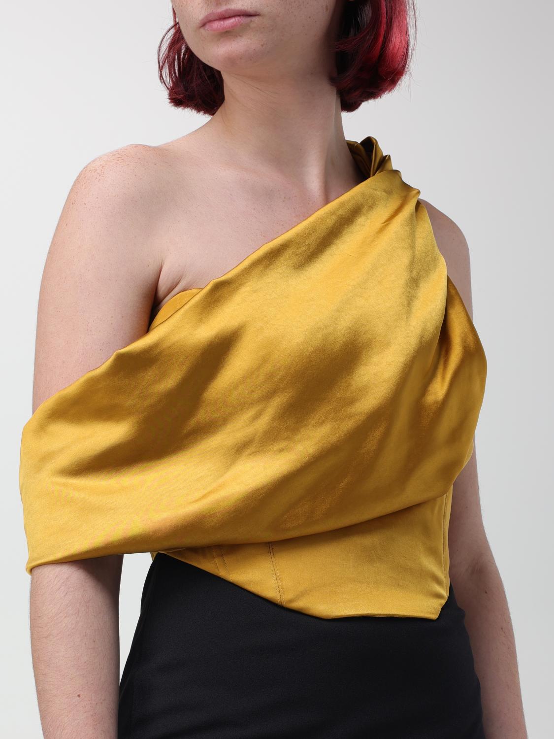 SOLACE LONDON VESTIDO: Vestido mujer Solace London, Oro - Img 4