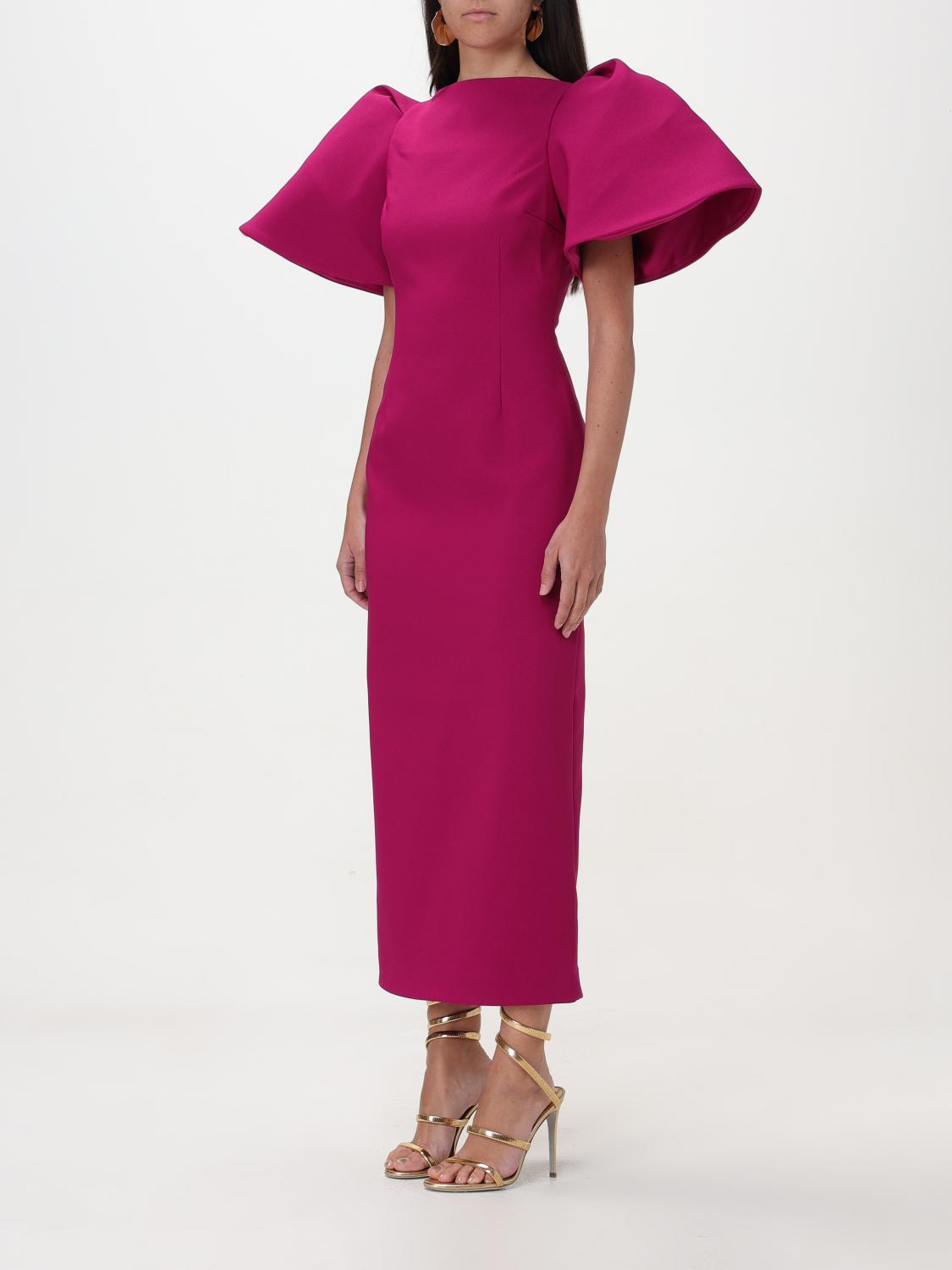 SOLACE LONDON VESTIDO: Vestido mujer Solace London, Fucsia - Img 3