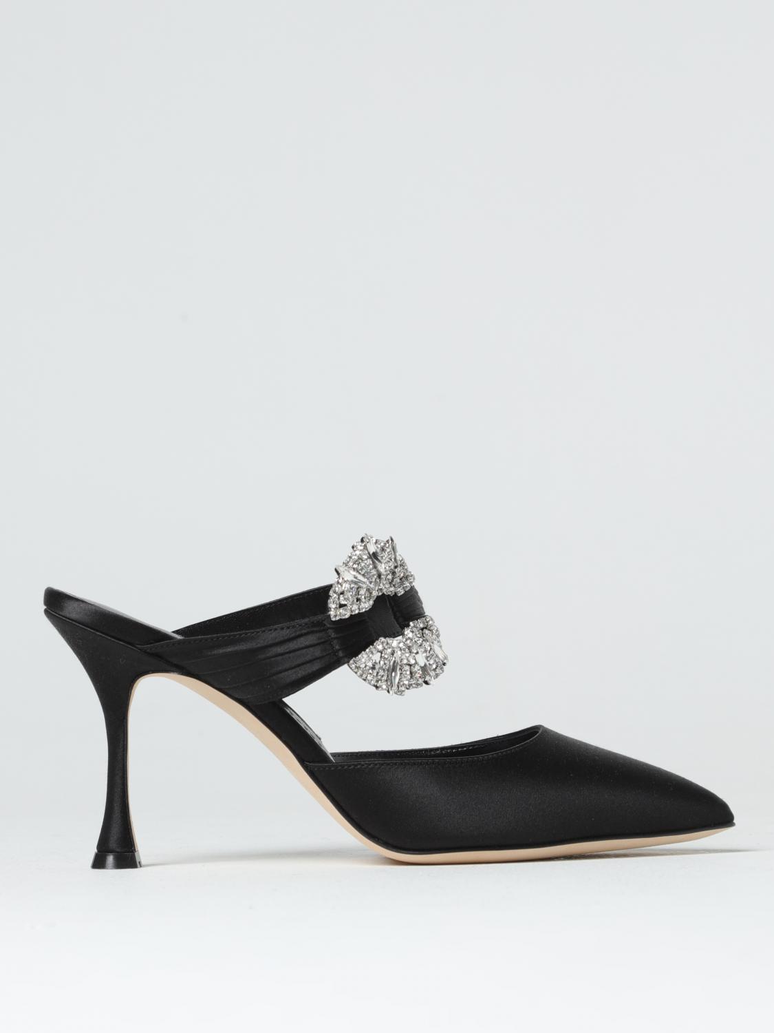 Manolo Blahnik シューズ レディース - ブラック | 4231663 | GIGLIO.COM