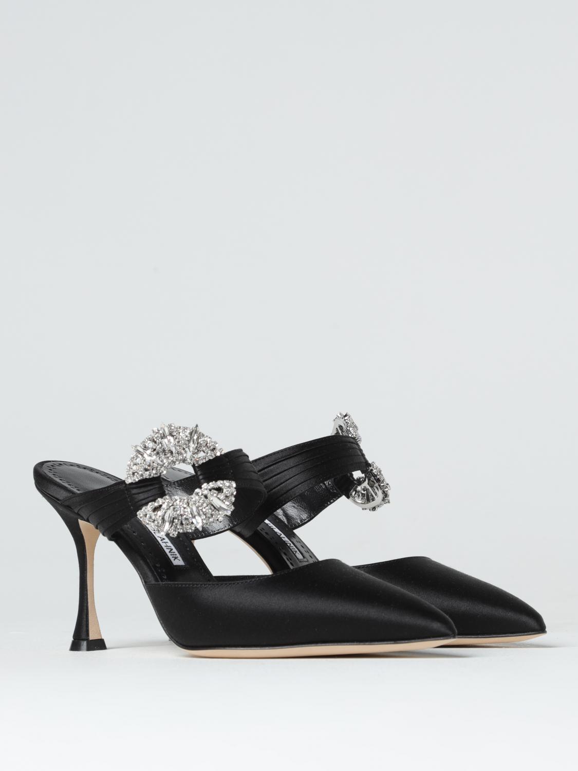 Manolo Blahnik 鞋女士- 黑色| 4231663 | GIGLIO.COM