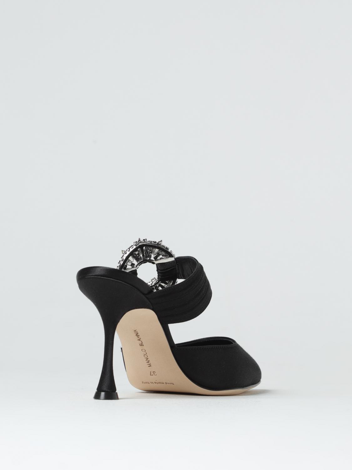 Manolo Blahnik シューズ レディース - ブラック | 4231663 | GIGLIO.COM
