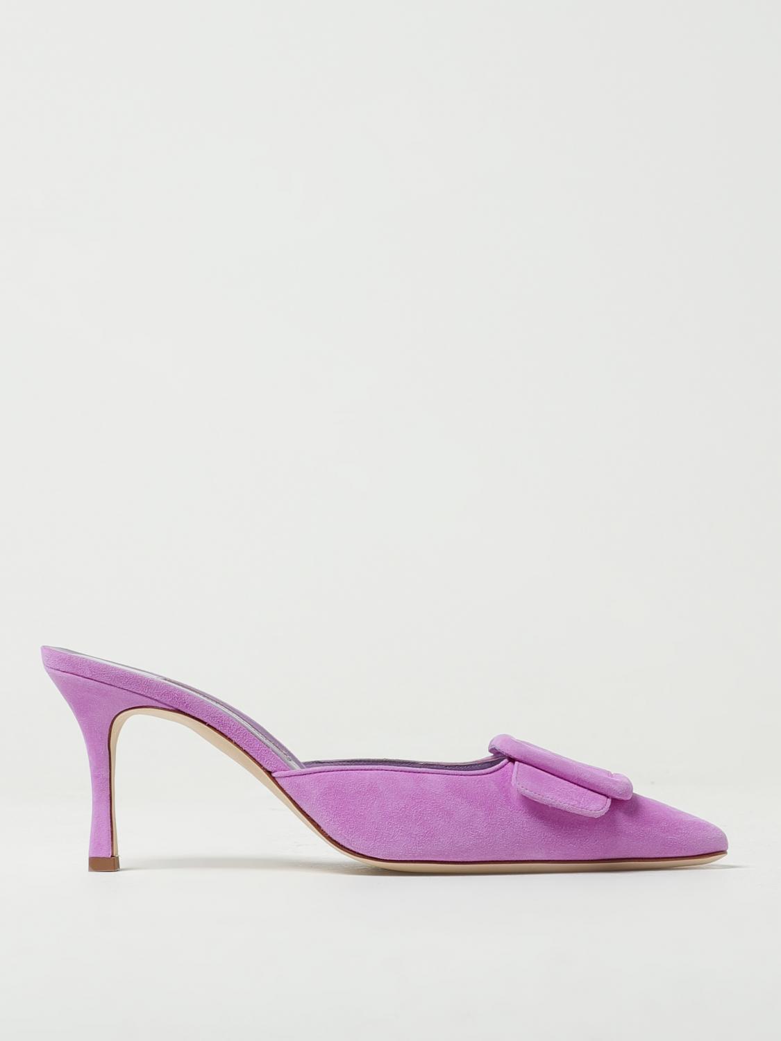 MANOLO BLAHNIK HIGH HEEL SHOES: Shoes woman Manolo Blahnik, Pink - Img 1