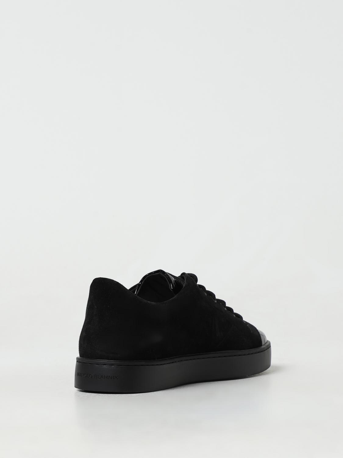 MANOLO BLAHNIK SNEAKERS: Sneakers herren Manolo Blahnik, Schwarz - Img 3