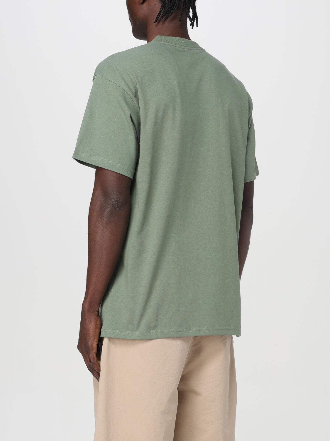 CARHARTT WIP: T-shirt men - Green | Carhartt Wip t-shirt I033271 online ...