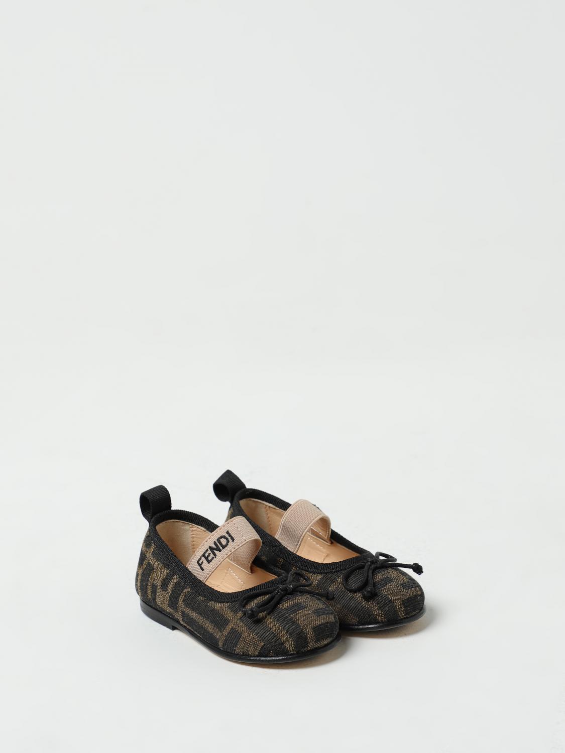 FENDI 신발: 신발 남아 Fendi Kids, 토바코 - Img 2