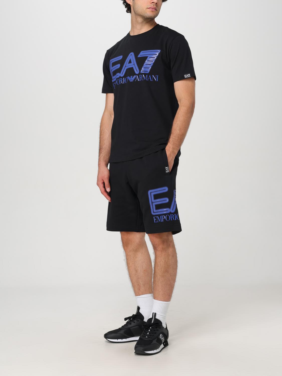 EA7 CAMISETA: Camiseta hombre Ea7, Negro 1 - Img 2