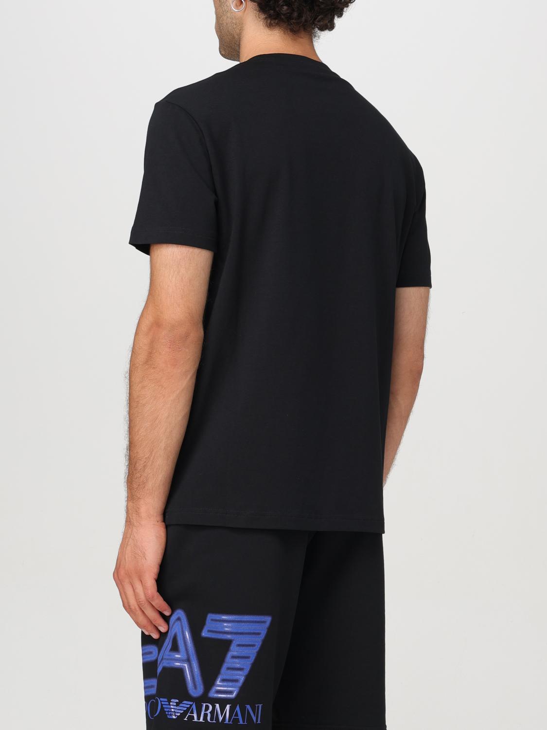 EA7 CAMISETA: Camiseta hombre Ea7, Negro 1 - Img 3