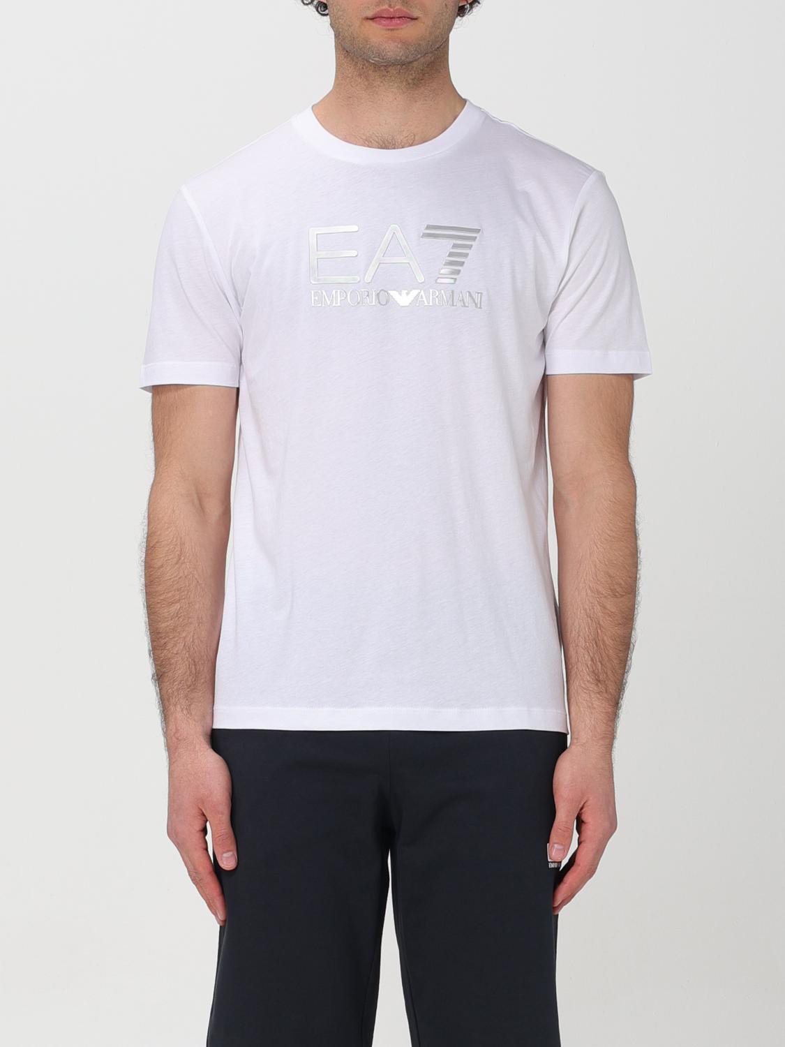 EA7 T-SHIRT: T-shirt con logo Ea7, Bianco - Img 1
