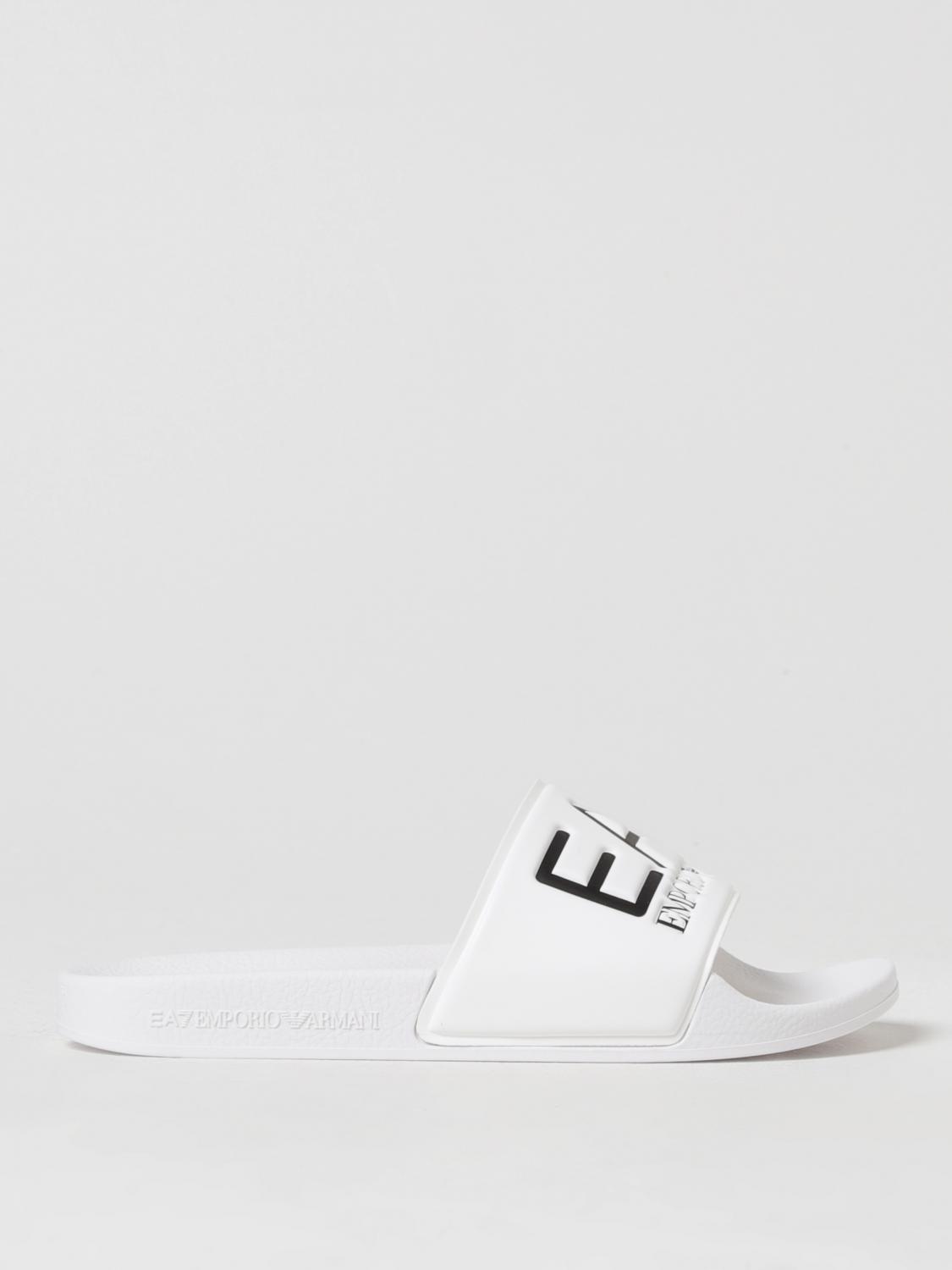 EA7 CHAUSSURES: Chaussures enfant Ea7, Blanc - Img 1